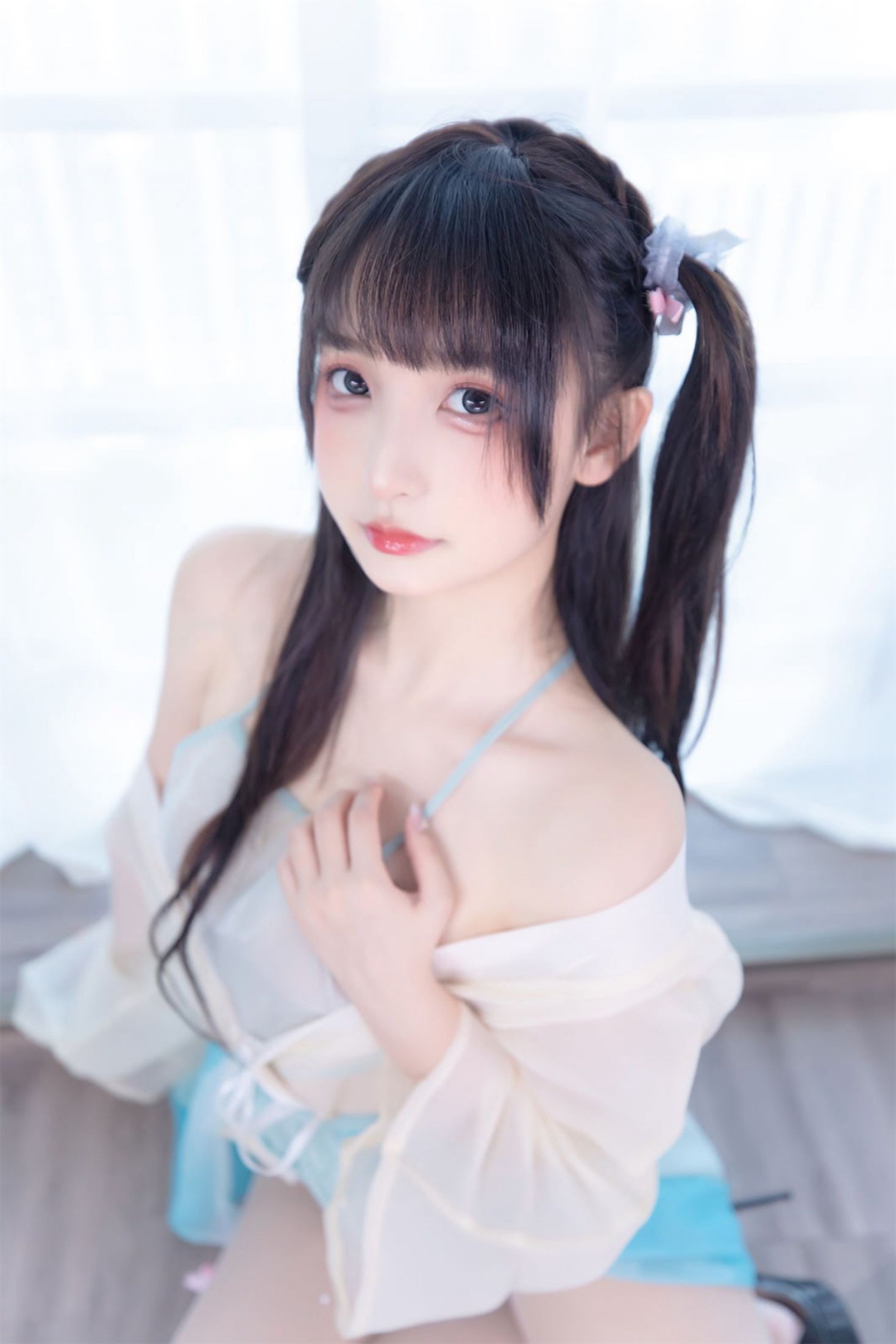 美女动漫博主神楽板真冬性感Cosplay写真醉梦星河 (21)