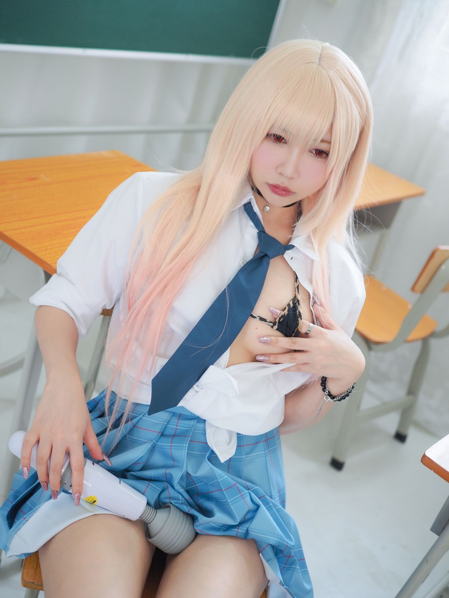 美女动漫博主銘銘Kizami性感Cosplay写真JK水手服 (49)