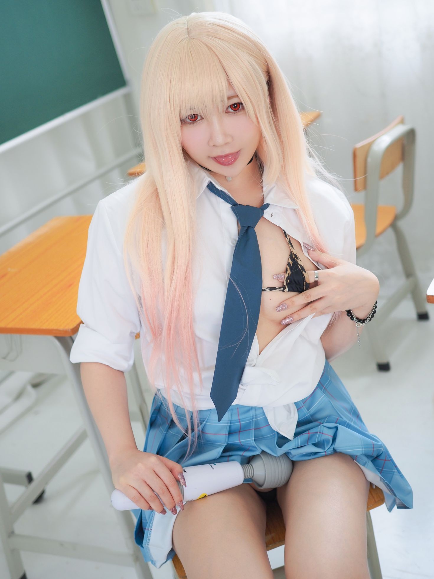 美女动漫博主銘銘Kizami性感Cosplay写真JK水手服 (50)