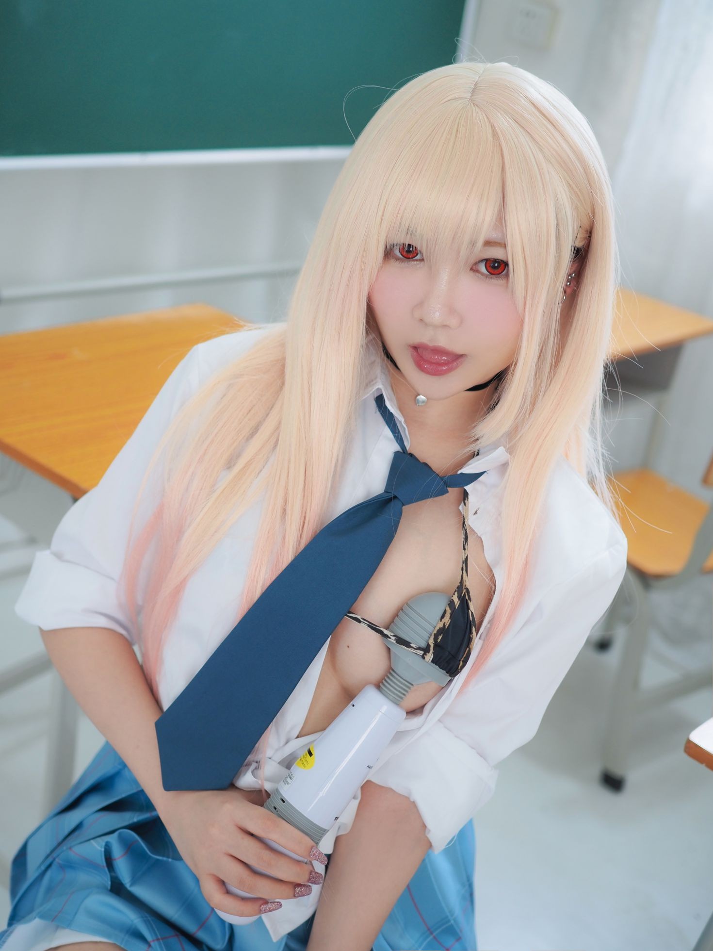 美女动漫博主銘銘Kizami性感Cosplay写真JK水手服 (44)