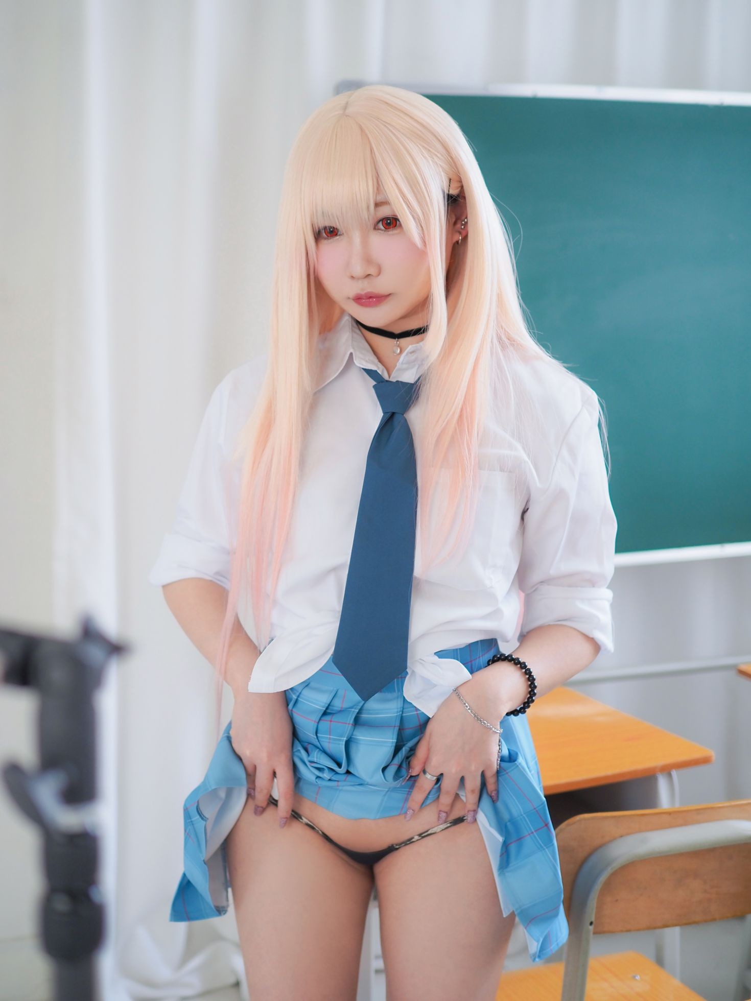 美女动漫博主銘銘Kizami性感Cosplay写真JK水手服 (5)