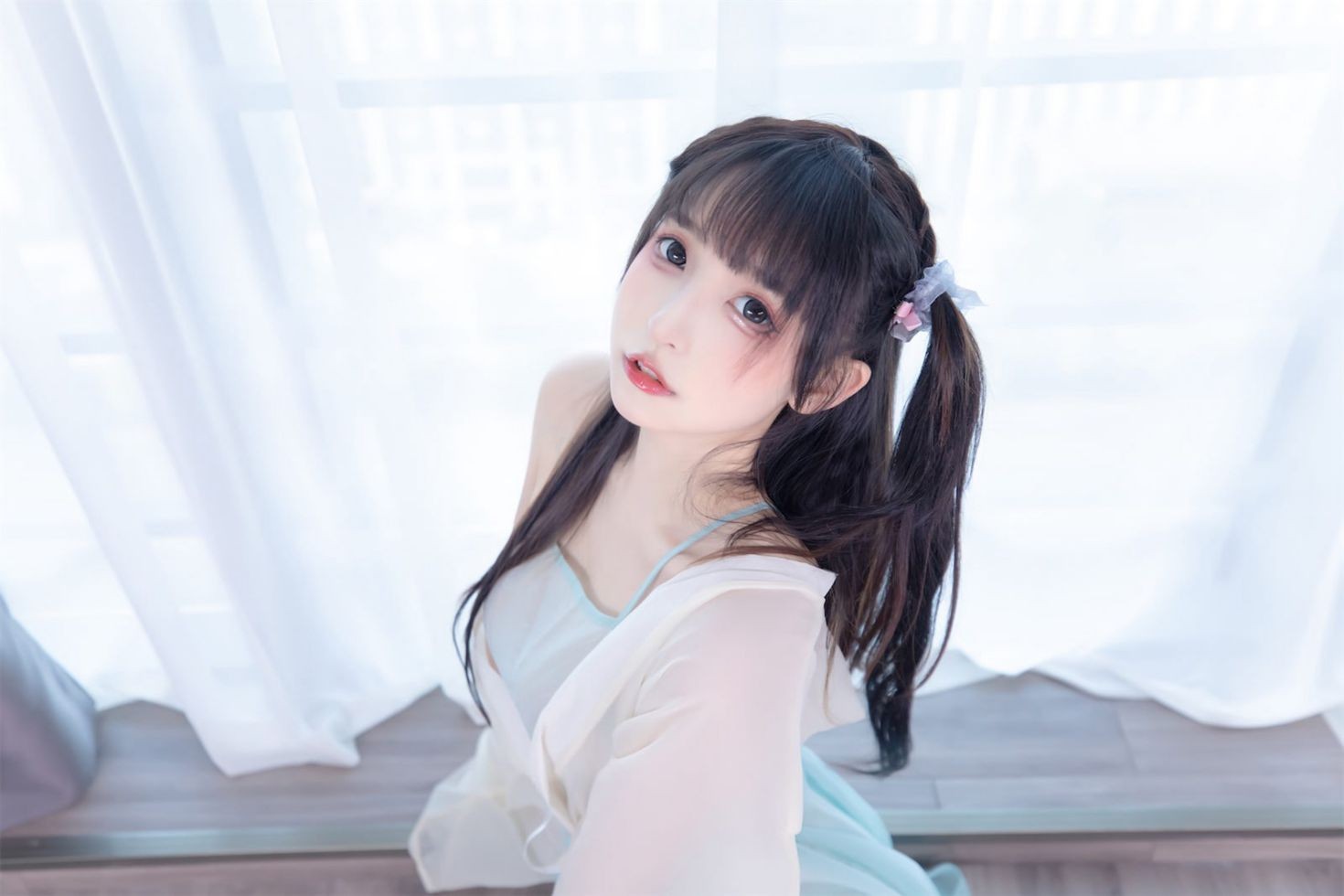 美女动漫博主神楽板真冬性感Cosplay写真醉梦星河 (23)