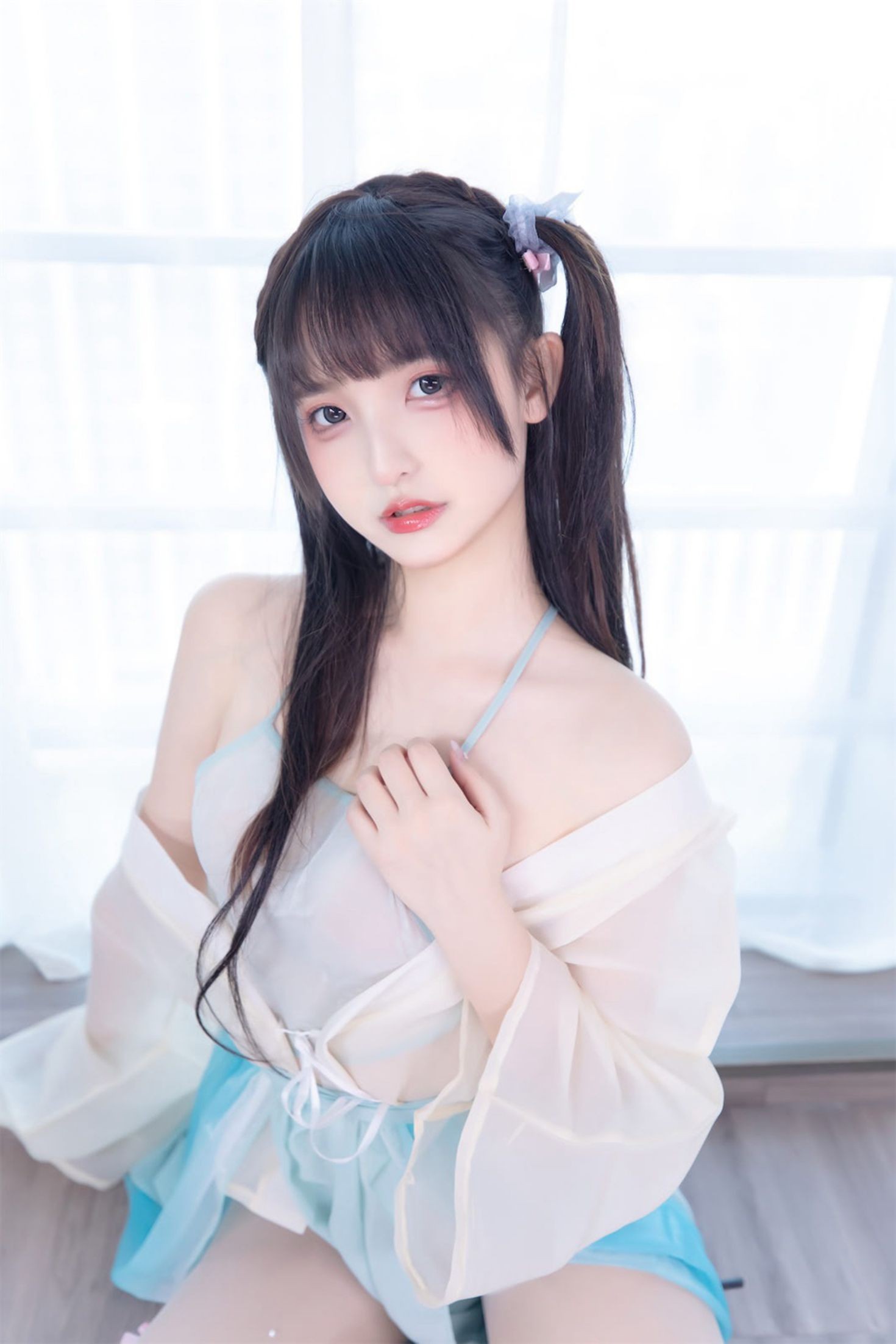 美女动漫博主神楽板真冬性感Cosplay写真醉梦星河 (20)