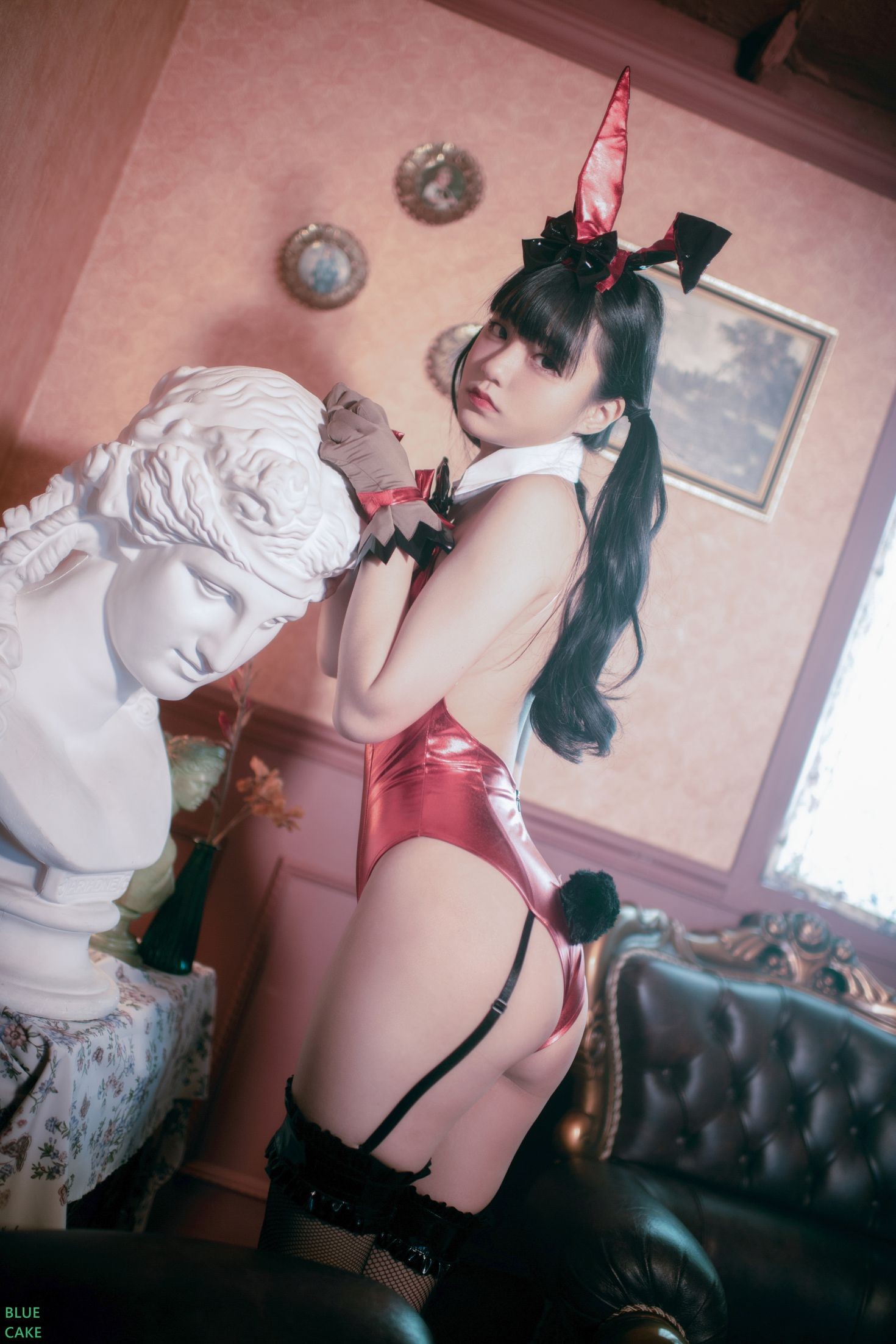 BLUECAKE 韩国美少女模特性感写真 Jenny Kurumi Bunn (60)