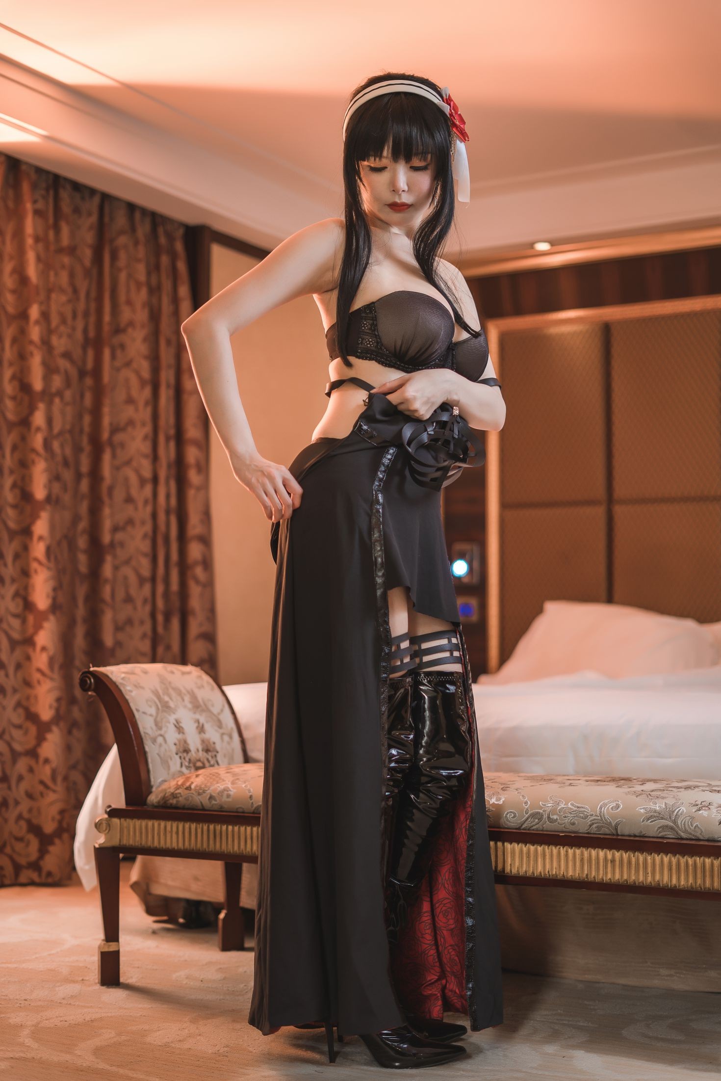 美女动漫博主夏小秋秋秋性感Cosplay写真约尔福杰 (33)