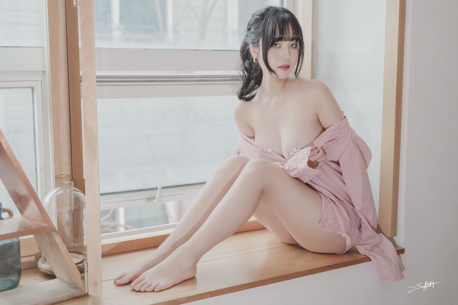 saintphotolife 韩国美少女模特性感写真 Yuna Love On Top (17)