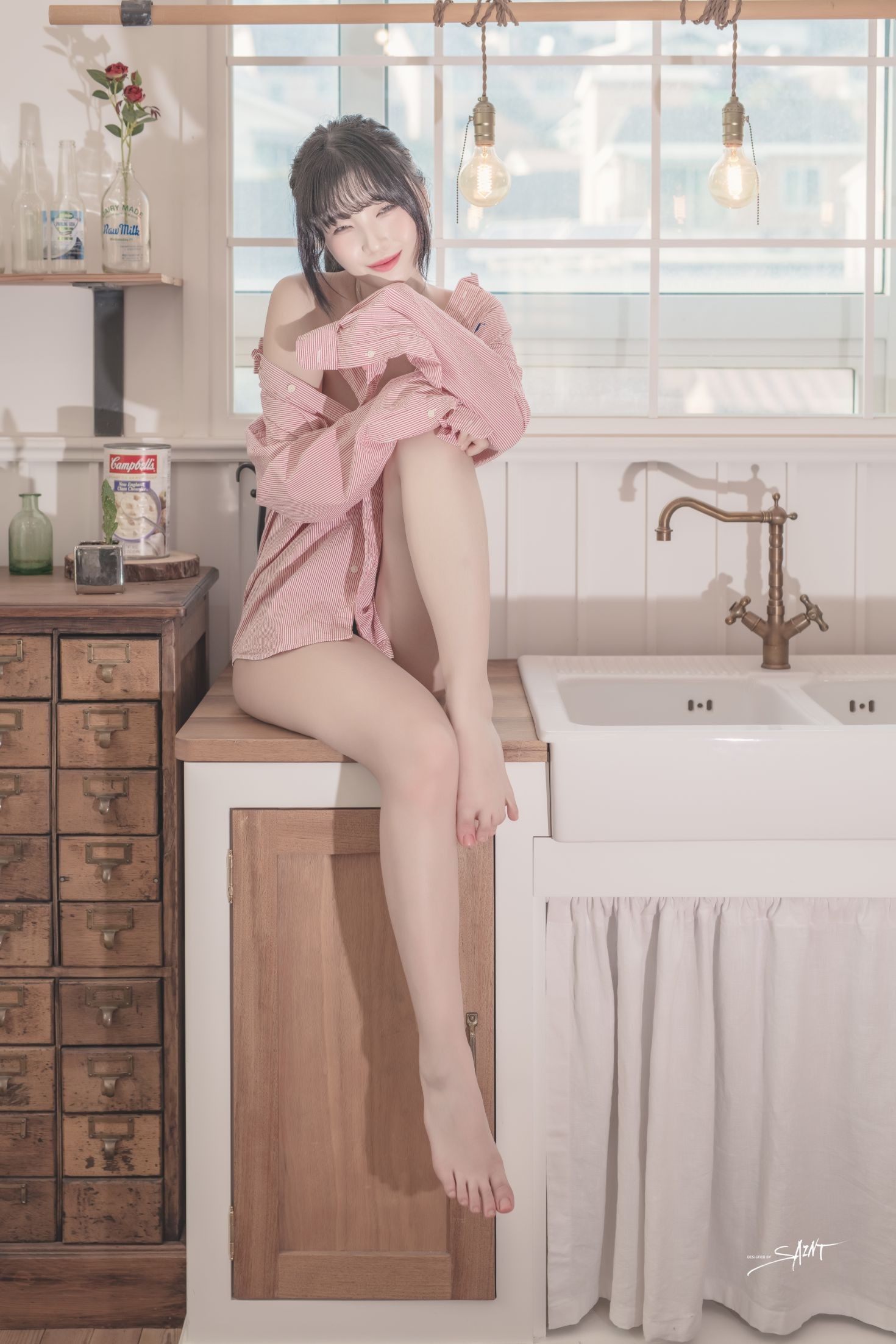 saintphotolife 韩国美少女模特性感写真 Yuna Love On Top (26)