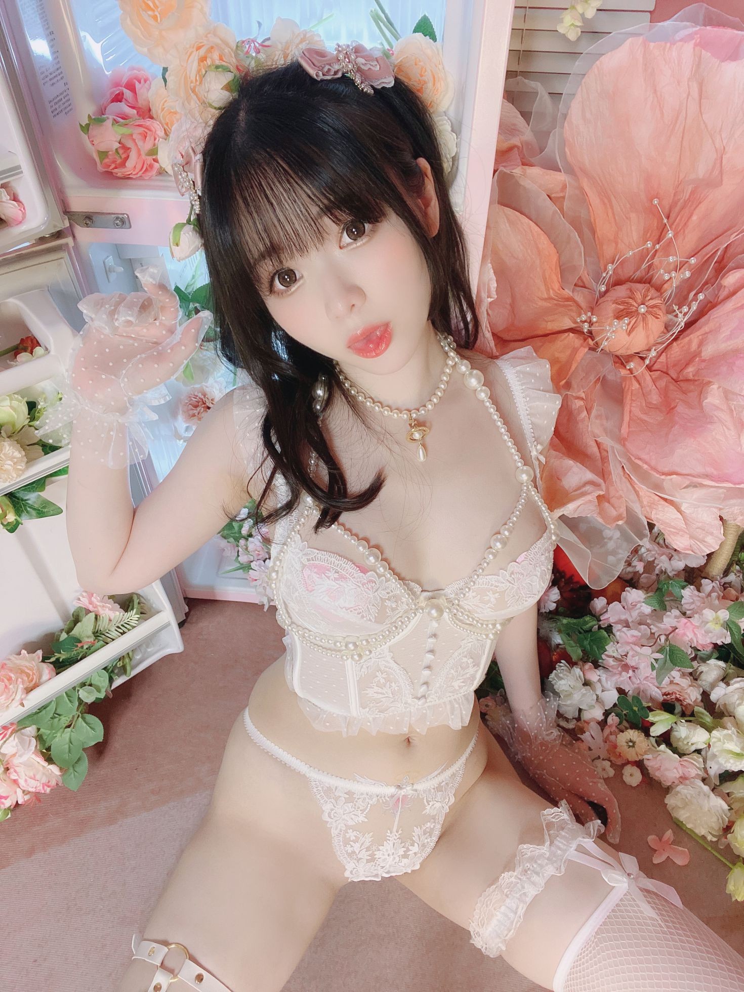 美女动漫博主霜月性感Cosplay写真天使ちゃん (11)