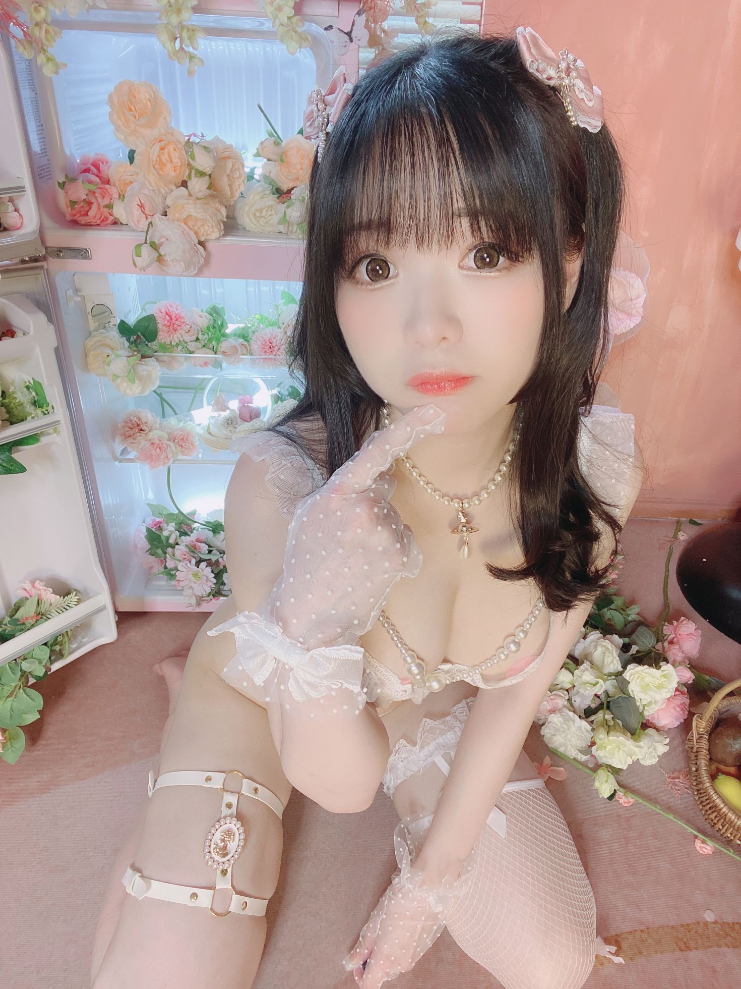 美女动漫博主霜月性感Cosplay写真天使ちゃん (19)