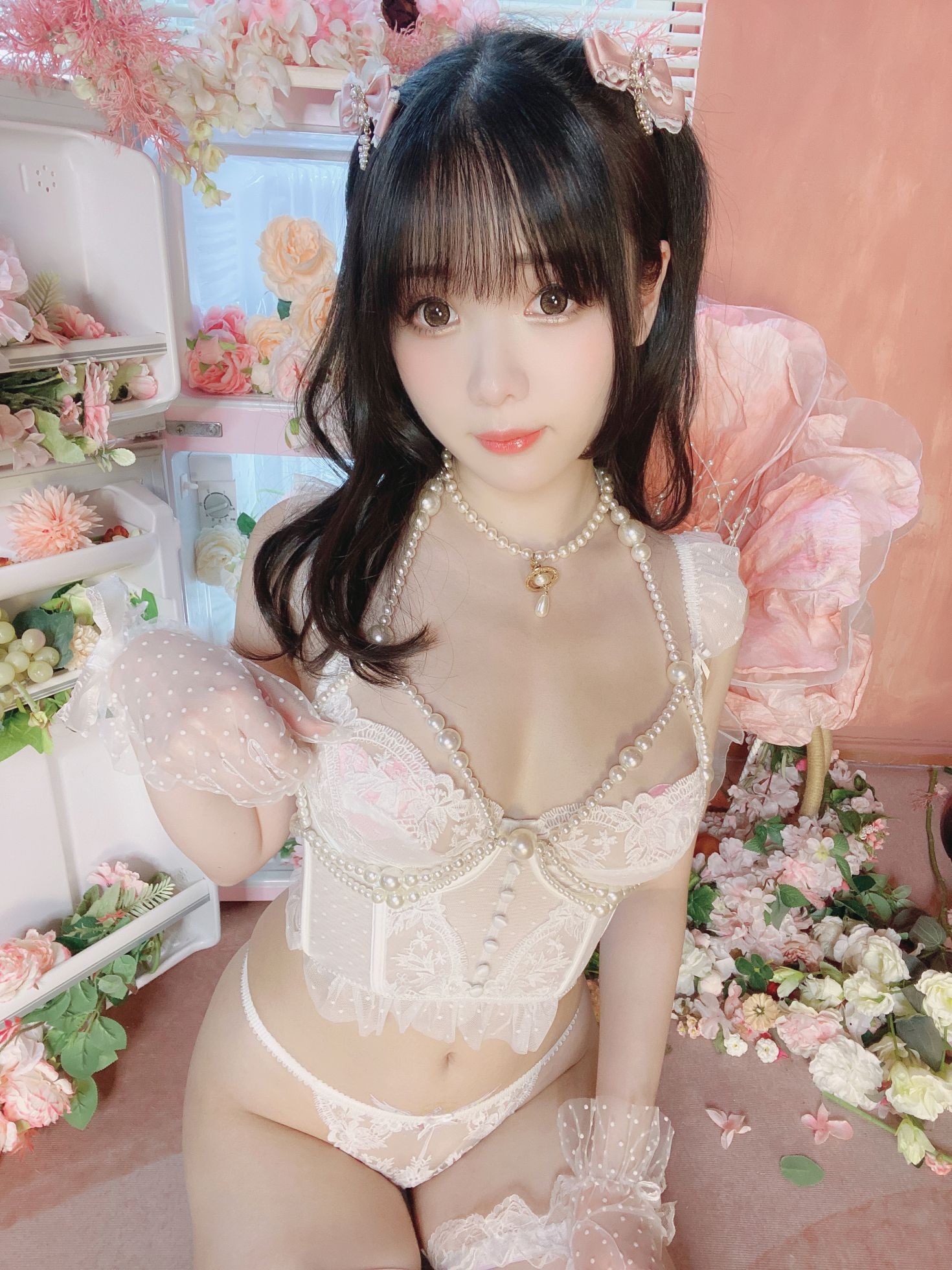 美女动漫博主霜月性感Cosplay写真天使ちゃん (12)