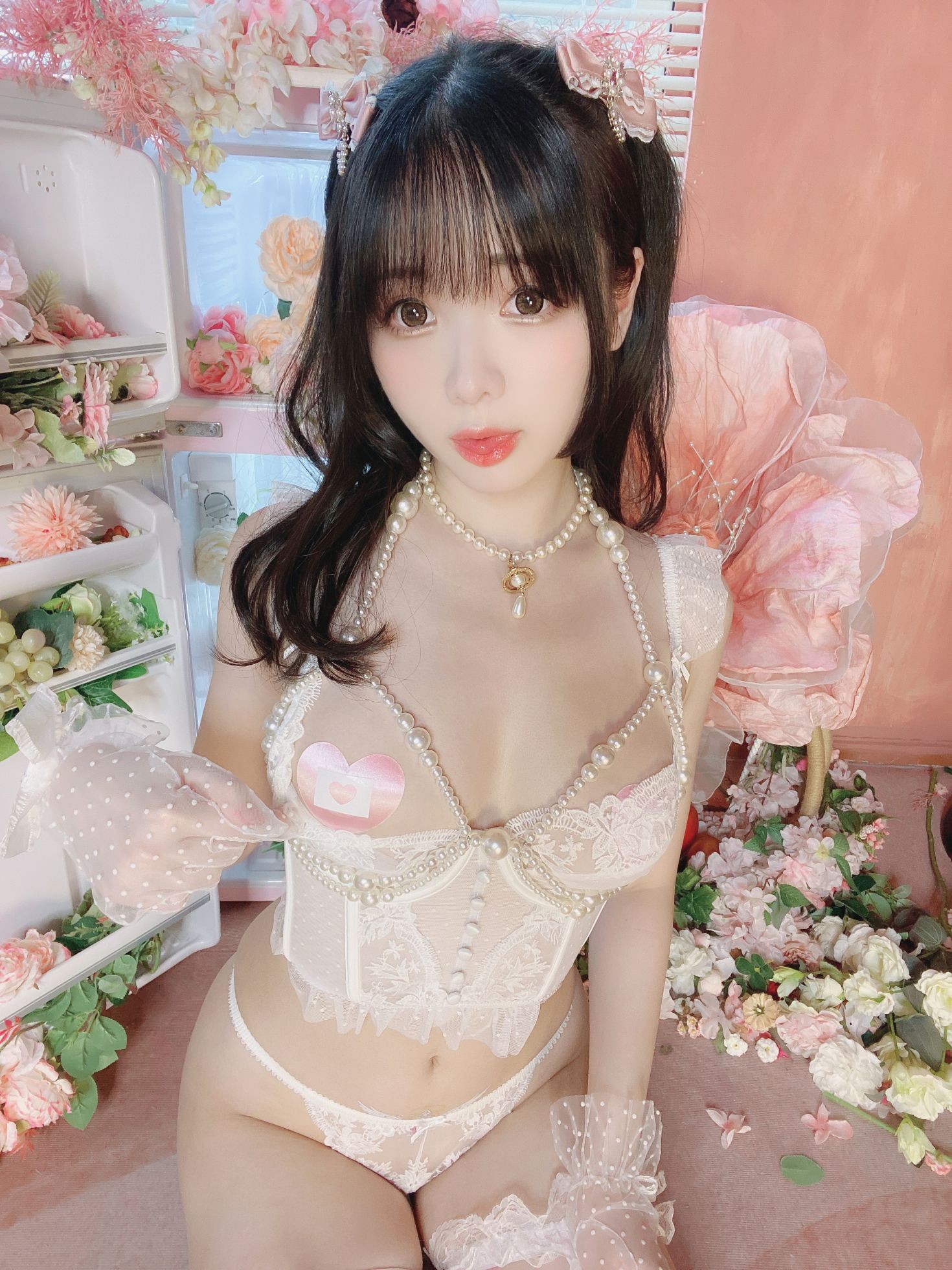 美女动漫博主霜月性感Cosplay写真天使ちゃん (13)