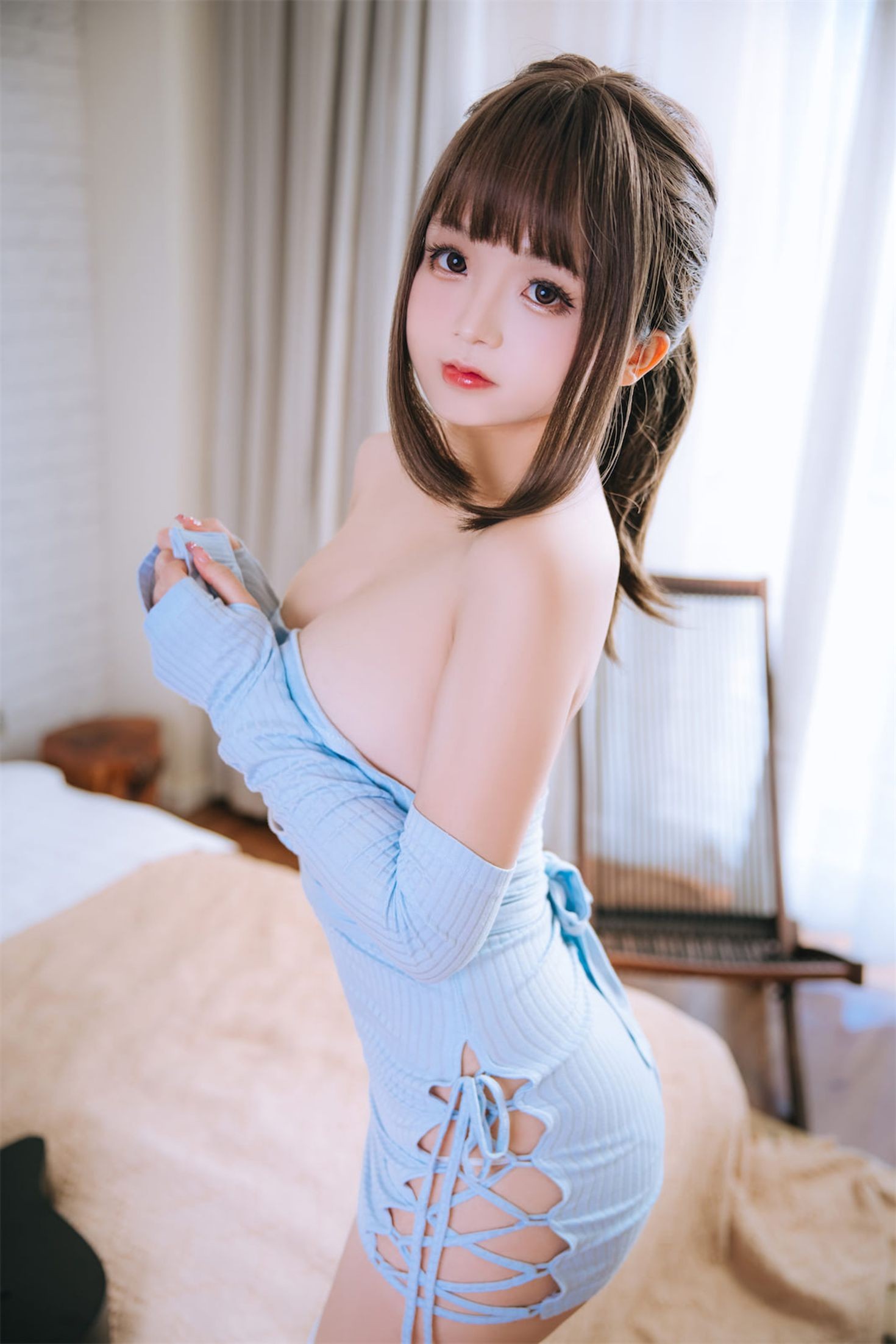 美女动漫博主日奈娇性感Cosplay写真吉他妹妹 (33)