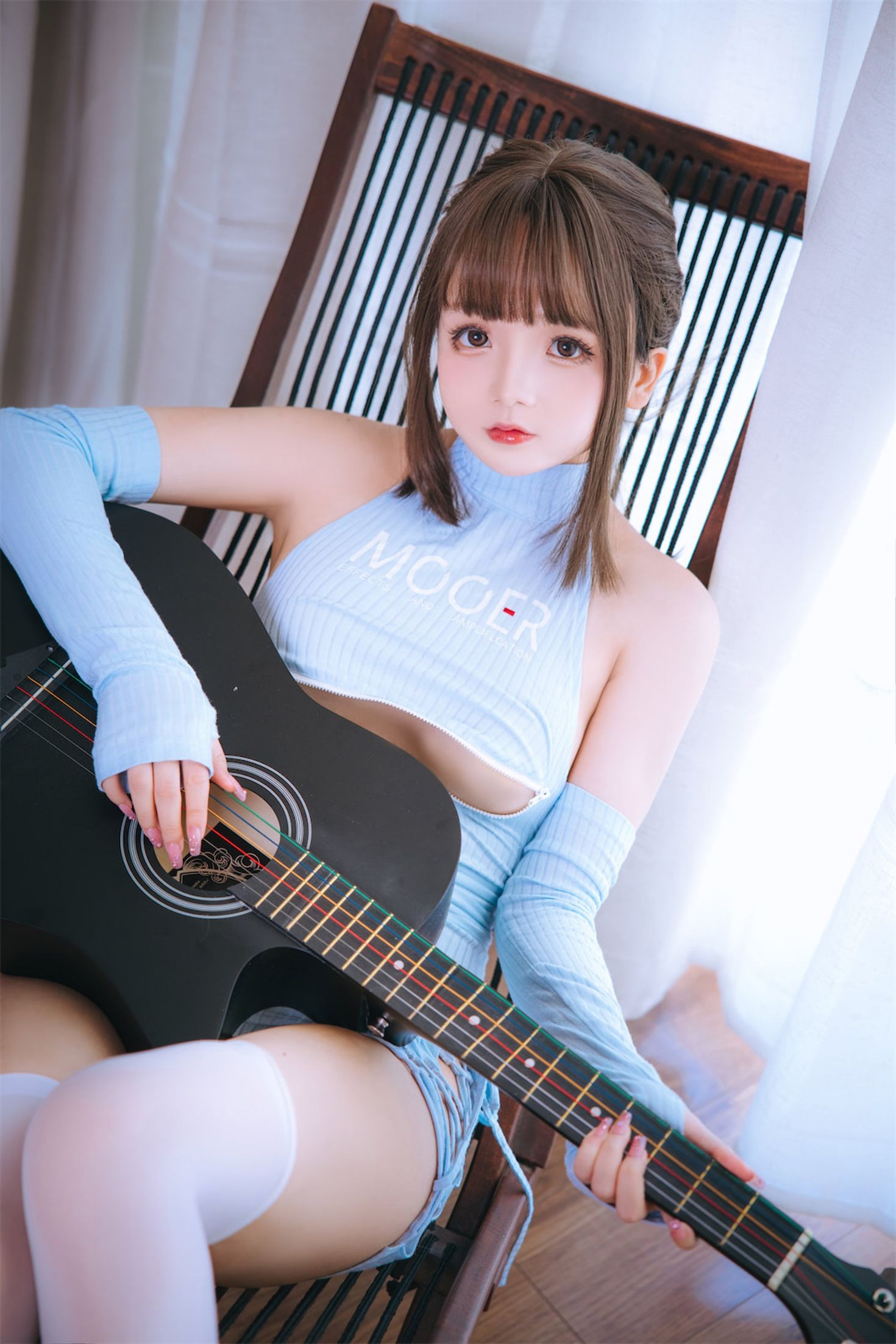 美女动漫博主日奈娇性感Cosplay写真吉他妹妹 (6)