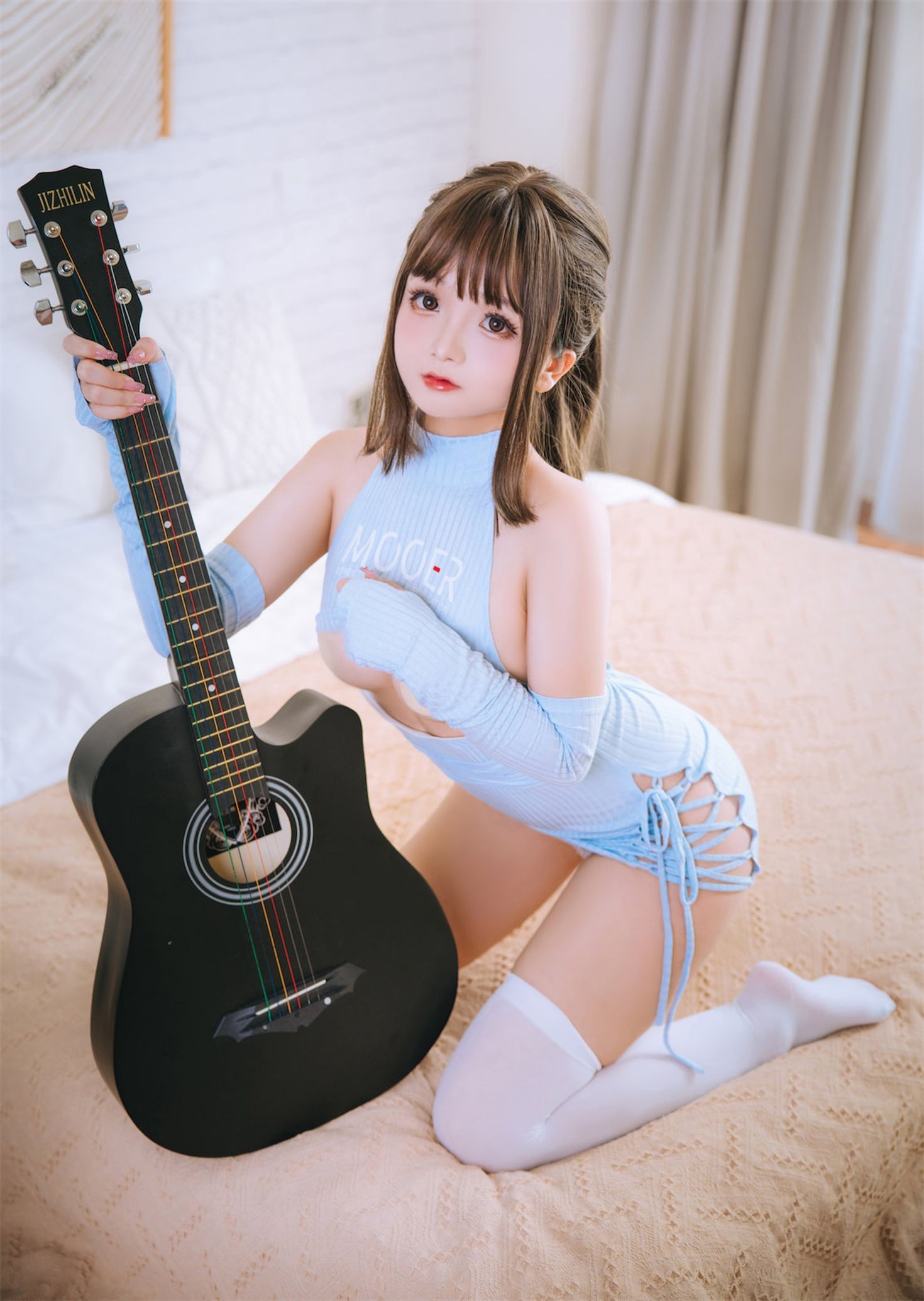 美女动漫博主日奈娇性感Cosplay写真吉他妹妹 (11)