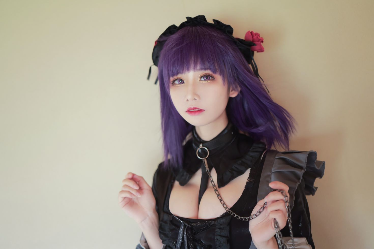 美女动漫博主爱老师PhD性感Cosplay写真喜多川海梦 (7)