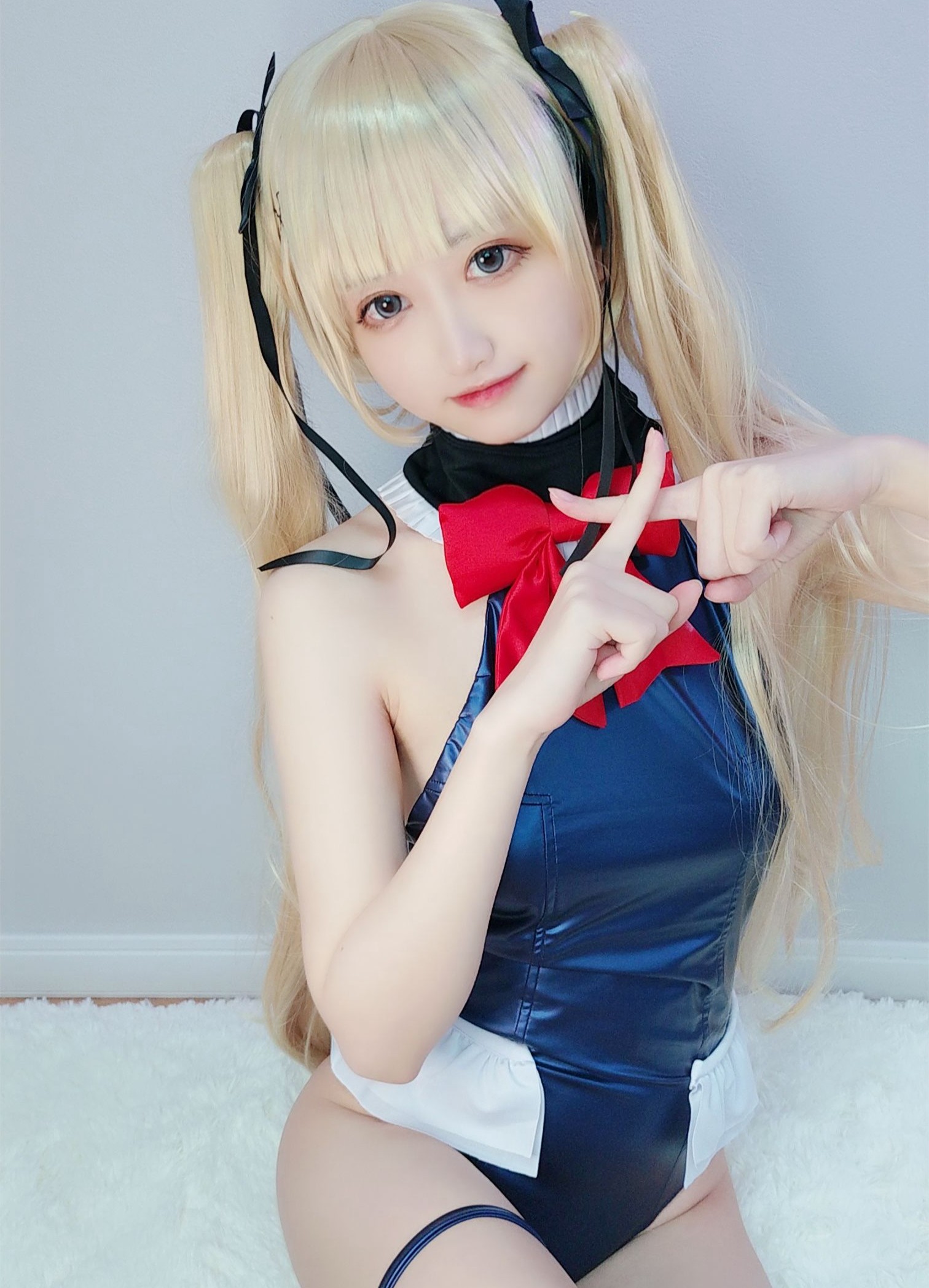 美女动漫博主千阳性感Cosplay写真玛丽丝 (1)