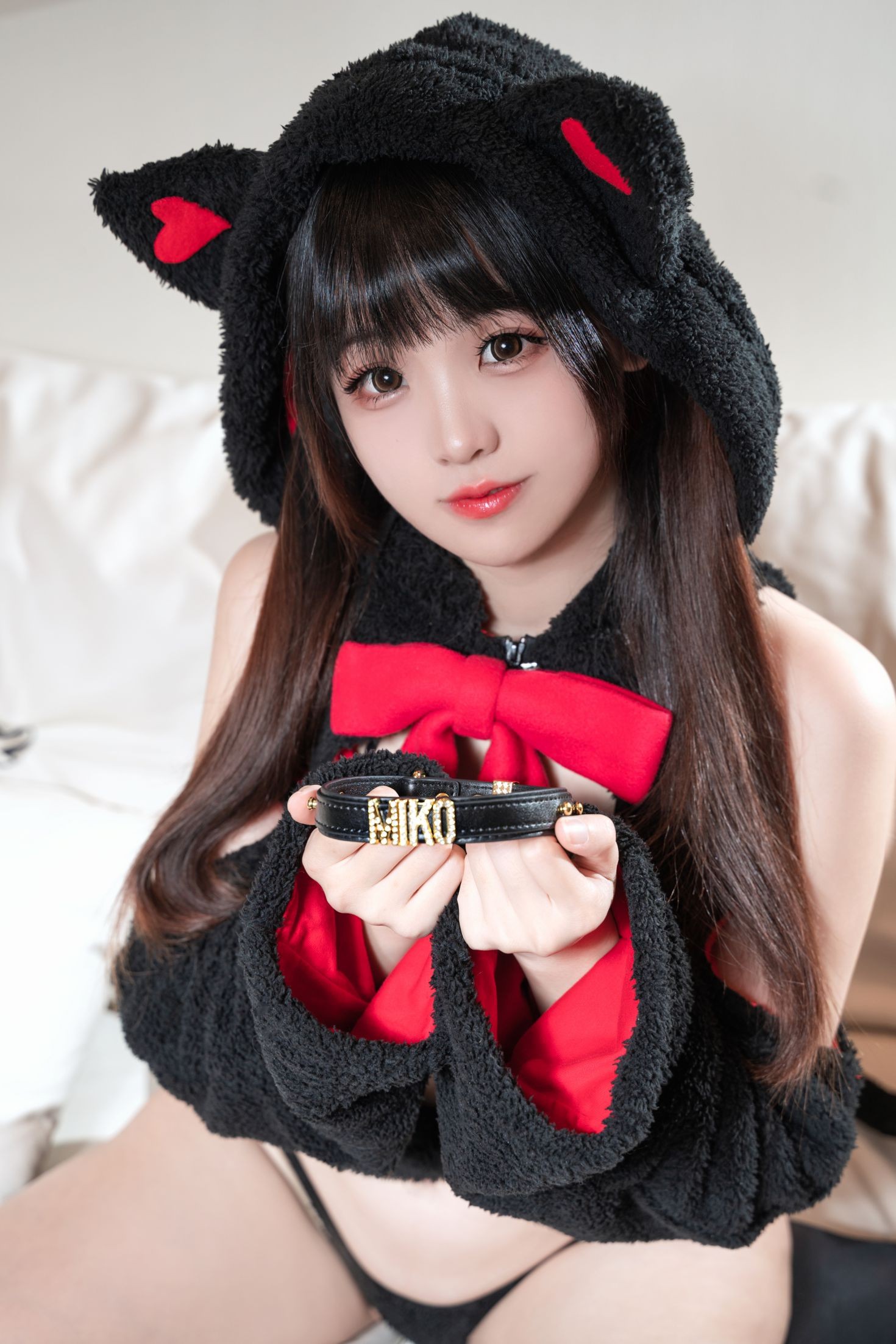 美女动漫博主miko酱性感Cosplay写真礼物猫猫 (3)