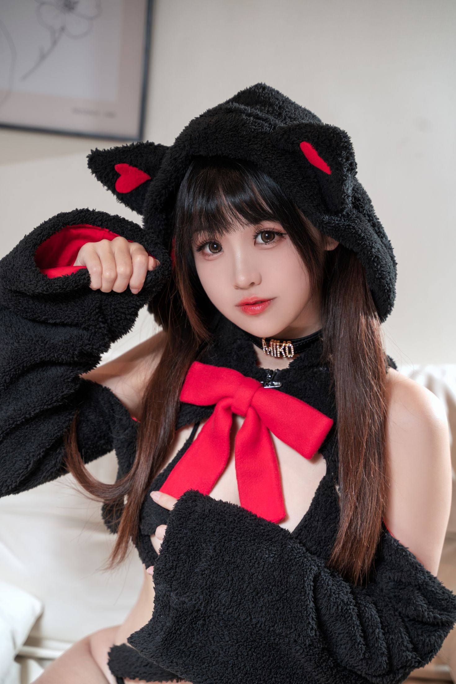 美女动漫博主miko酱性感Cosplay写真礼物猫猫 (8)