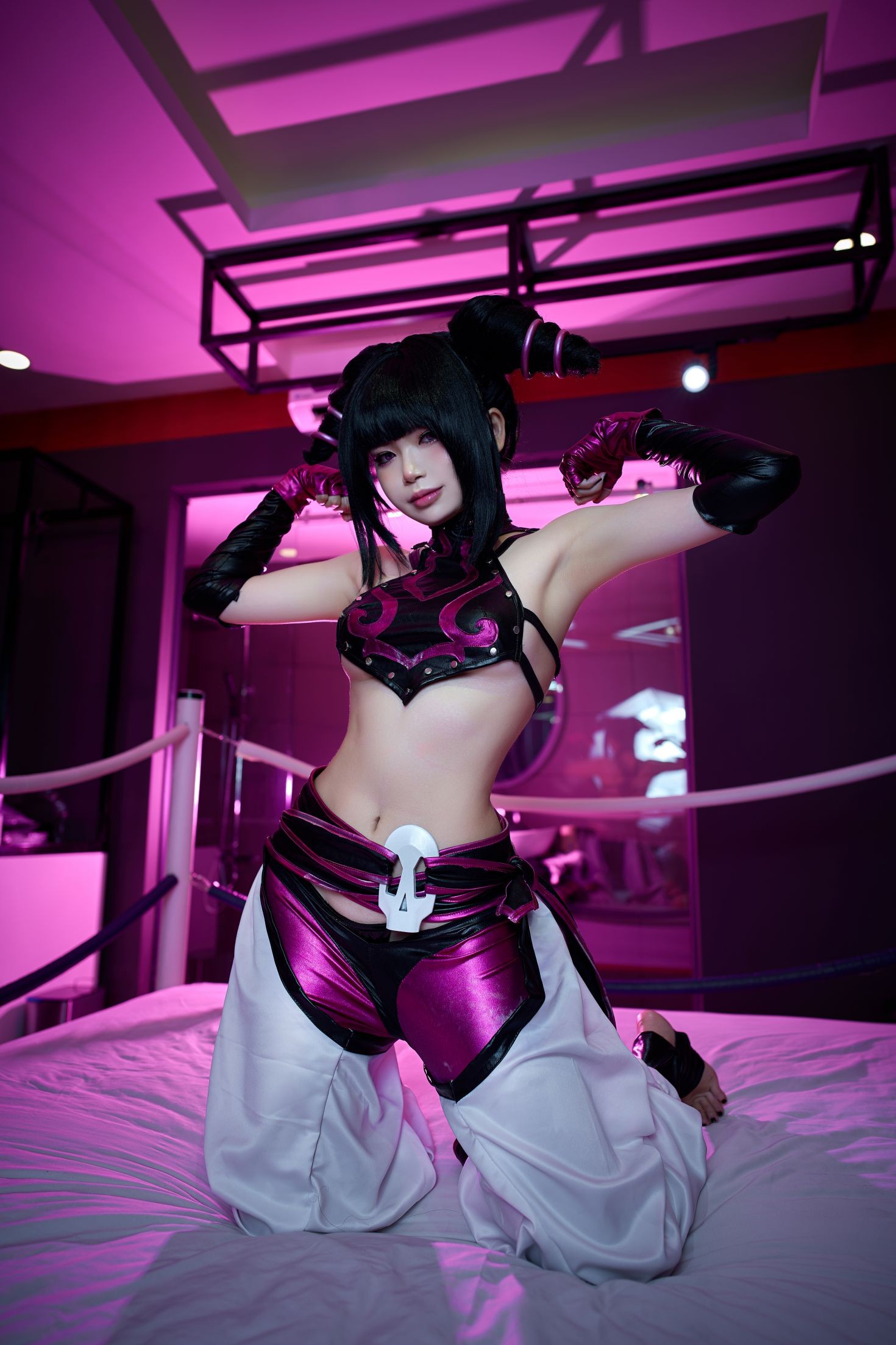 美女动漫博主 ZinieQ 性感Cosplay写真 Juri Han (2)