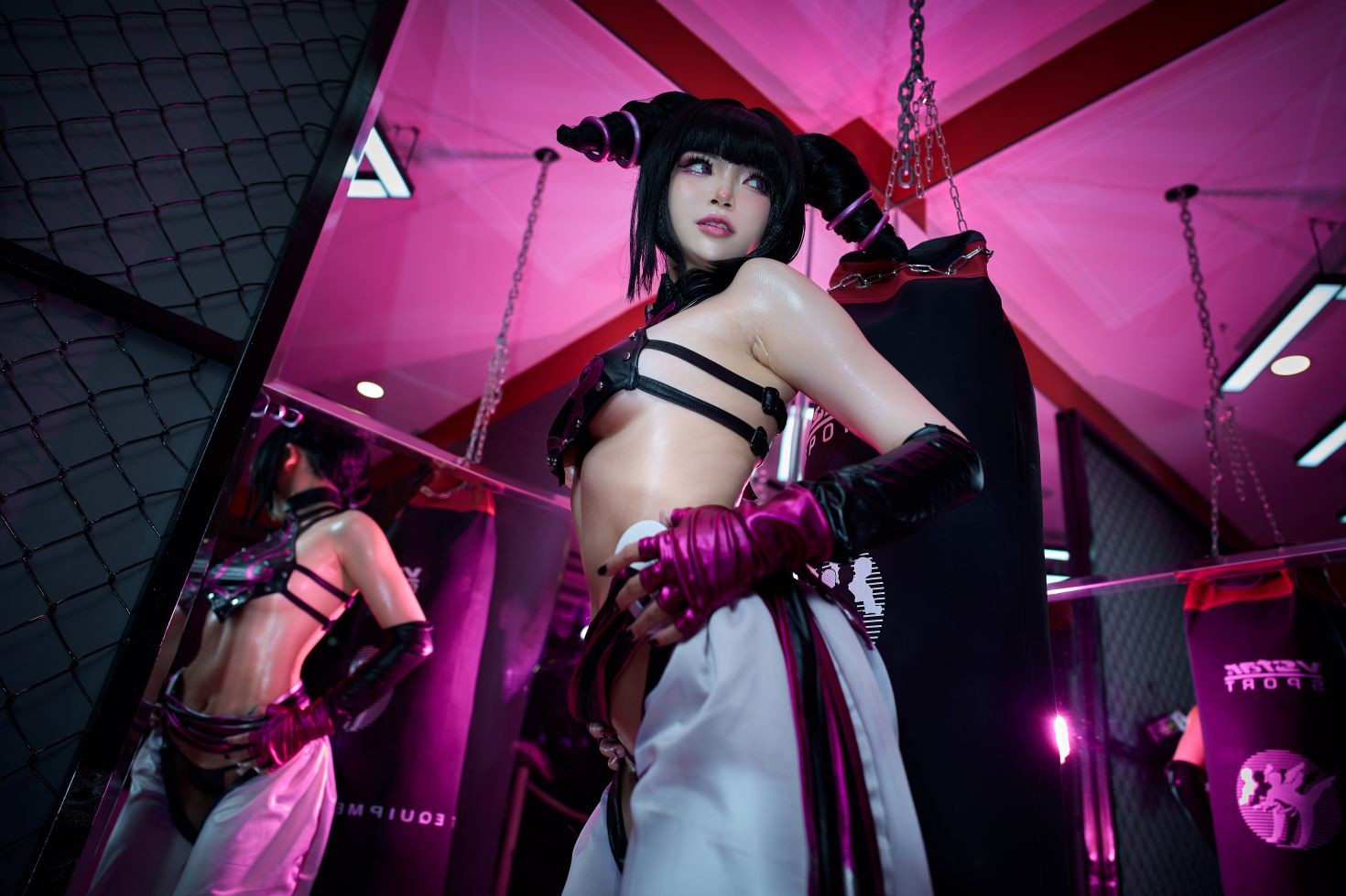 美女动漫博主 ZinieQ 性感Cosplay写真 Juri Han (15)