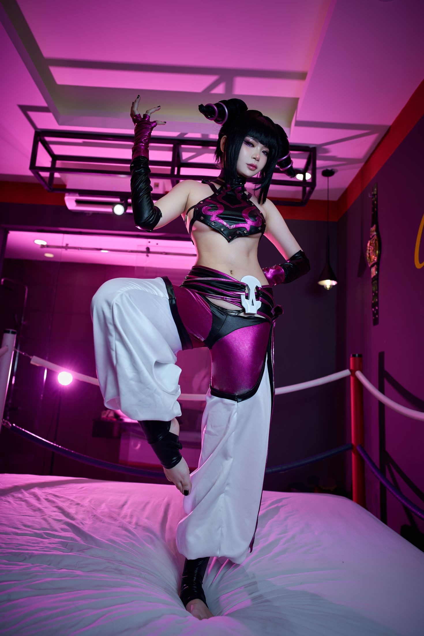 美女动漫博主 ZinieQ 性感Cosplay写真 Juri Han (3)