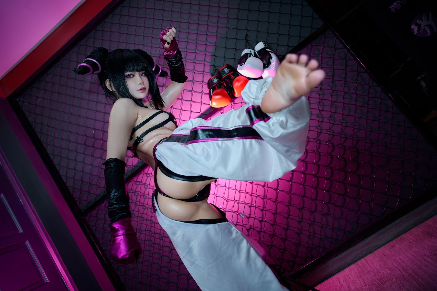 美女动漫博主 ZinieQ 性感Cosplay写真 Juri Han (6)