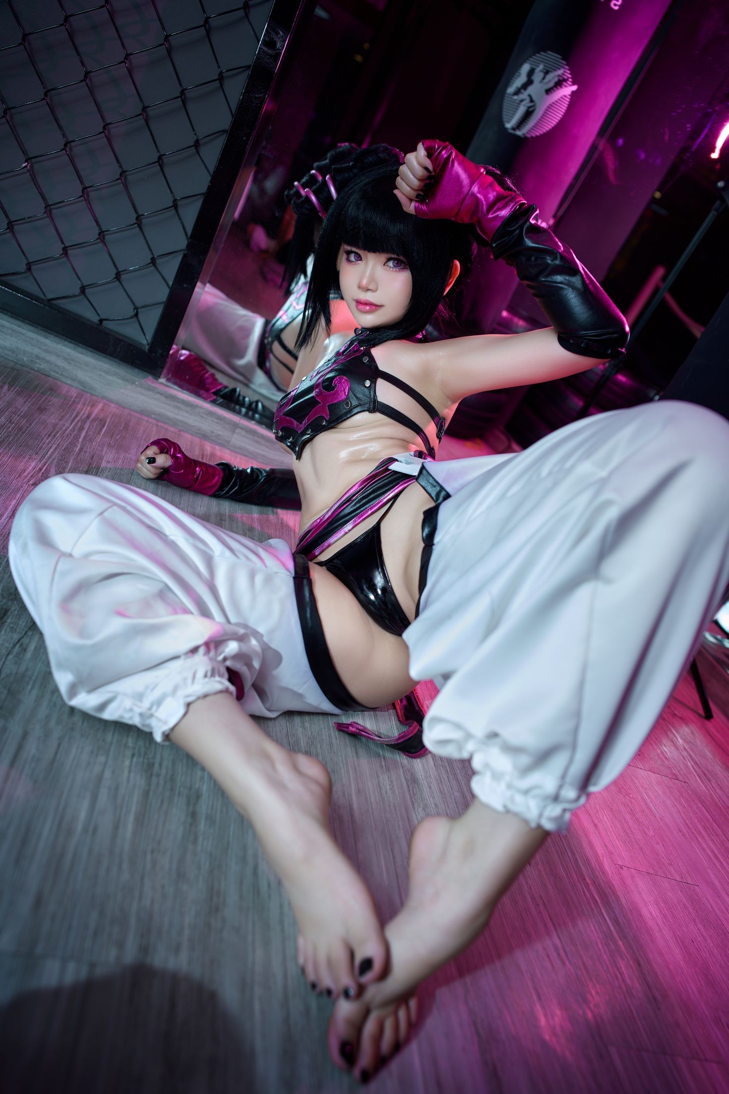 美女动漫博主 ZinieQ 性感Cosplay写真 Juri Han (17)