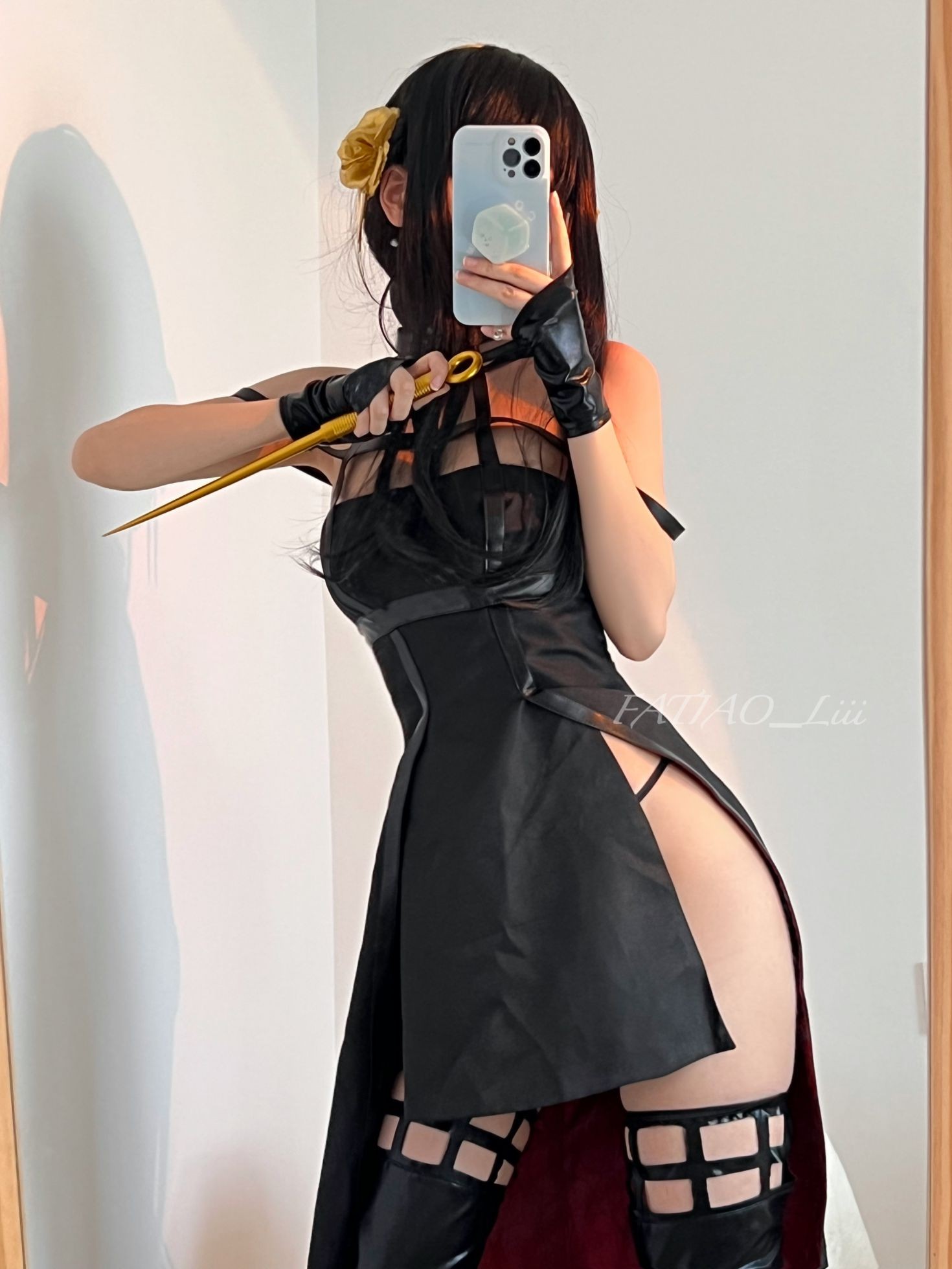 美女动漫博主迷之呆梨性感Cosplay写真约尔太太 (7)