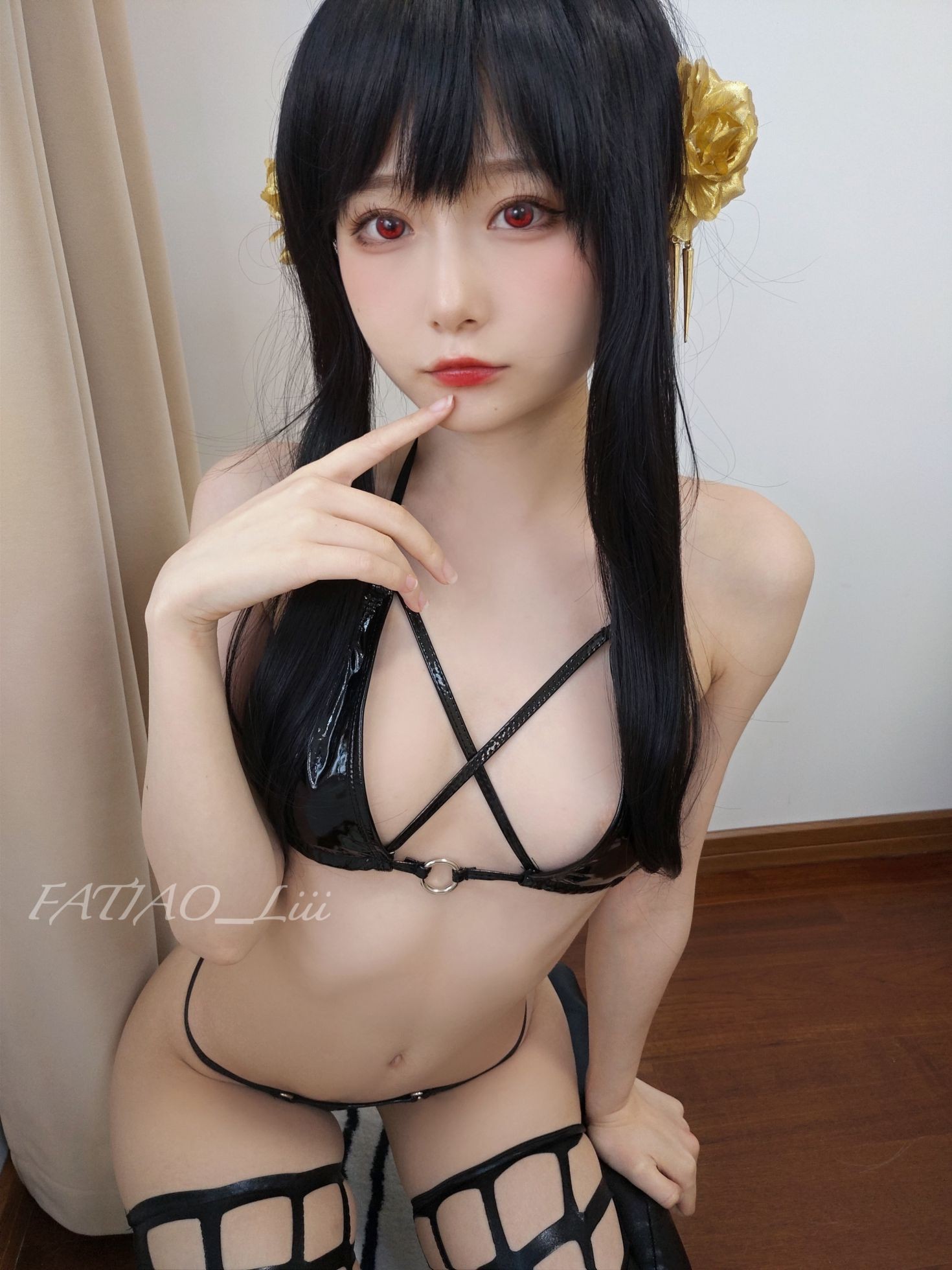 美女动漫博主迷之呆梨性感Cosplay写真约尔太太 (35)