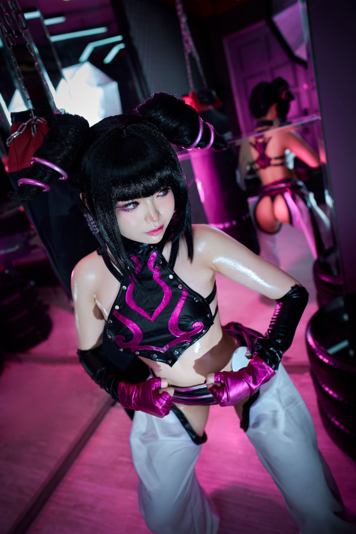 美女动漫博主 ZinieQ 性感Cosplay写真 Juri Han (10)