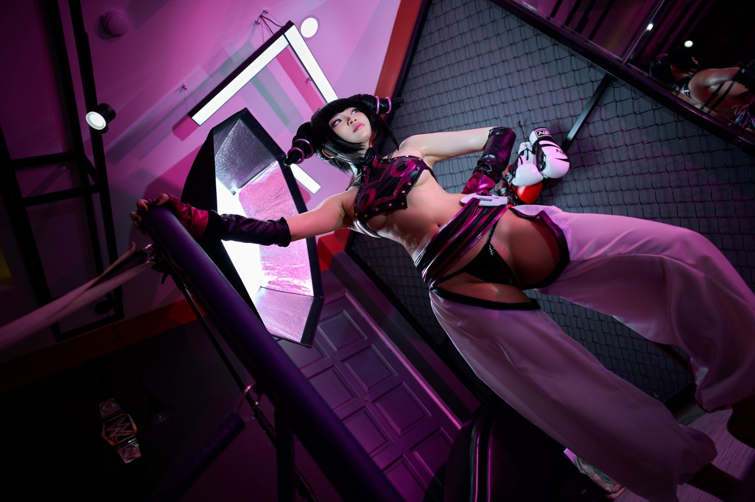 美女动漫博主 ZinieQ 性感Cosplay写真 Juri Han (13)