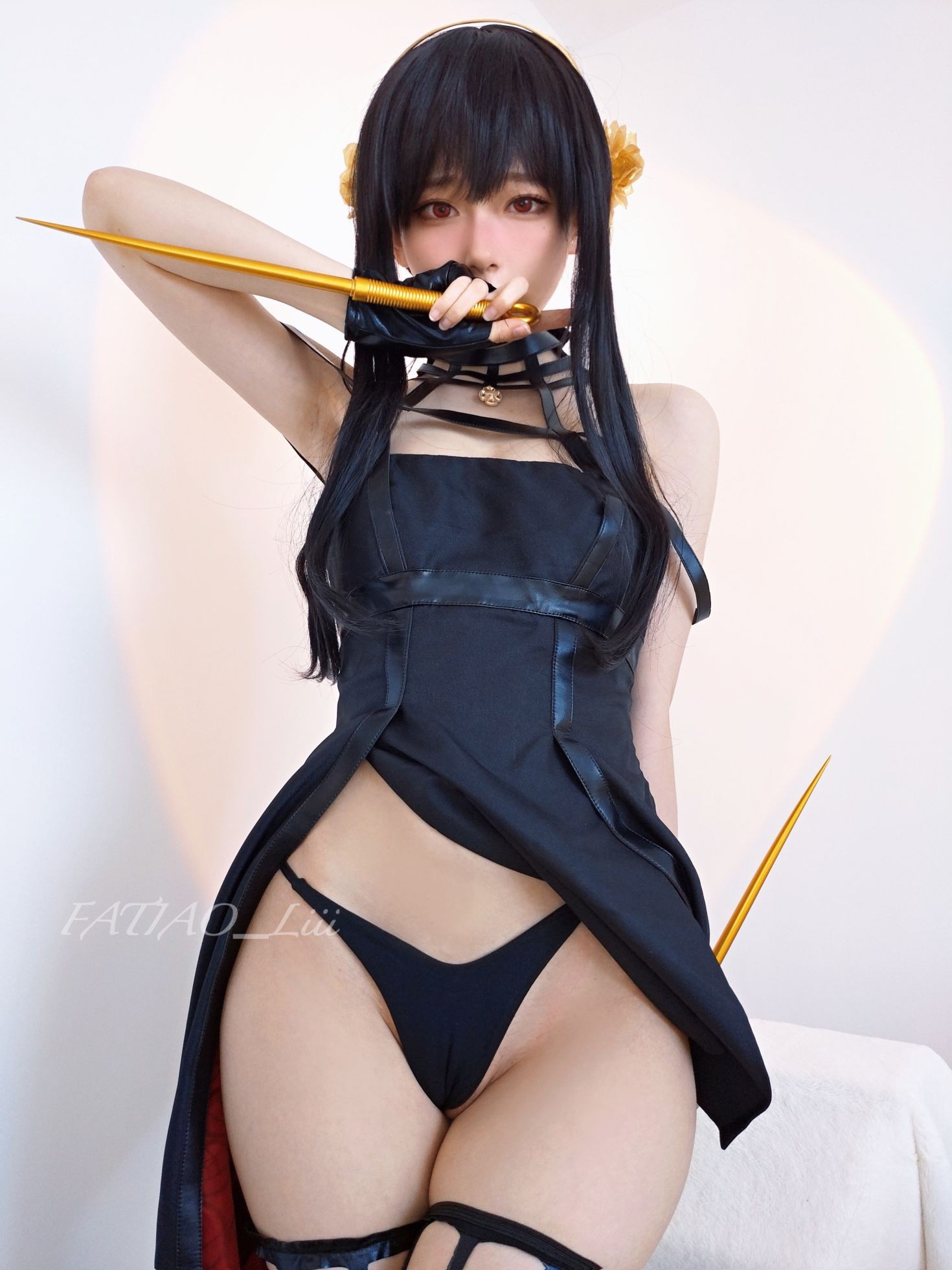 美女动漫博主迷之呆梨性感Cosplay写真约尔太太 (10)