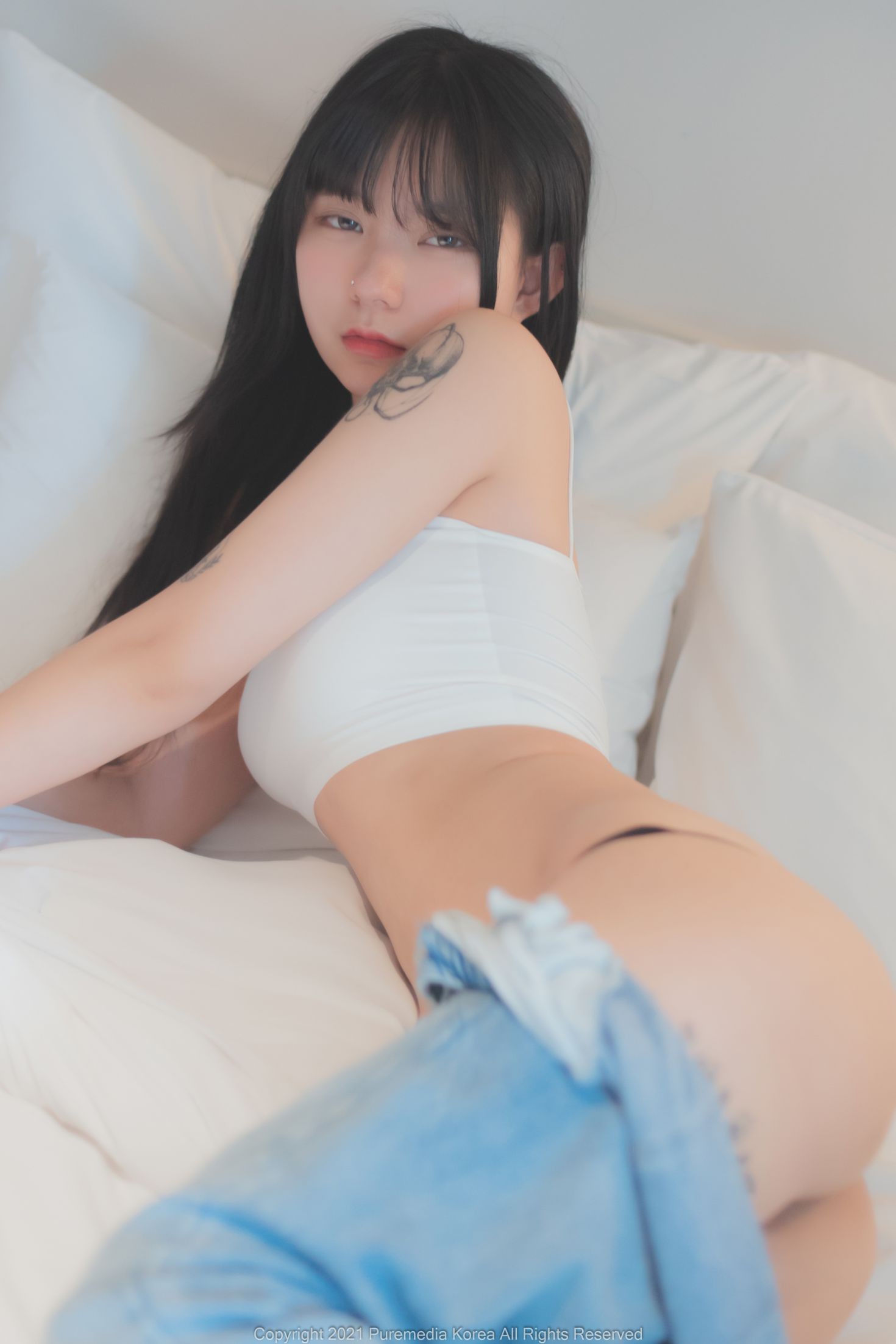 PURE MEDIA 韩国美少女模特性感写真 Vol.117 Hizzy (9)