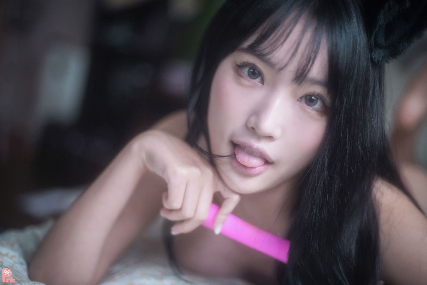 PINK RIBBON 韩国美少女模特性感写真 Linda Your Pet (78)