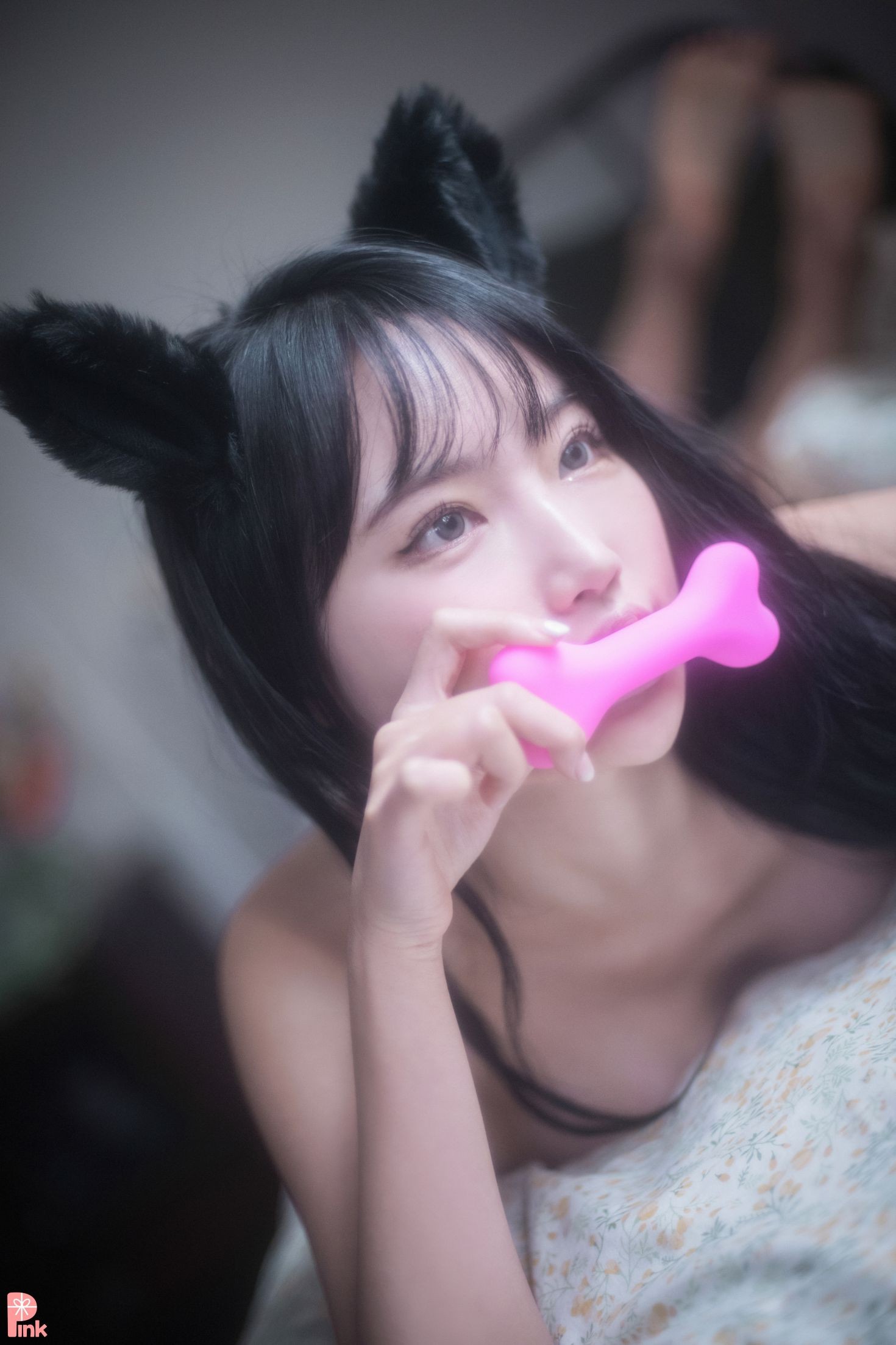 PINK RIBBON 韩国美少女模特性感写真 Linda Your Pet (74)