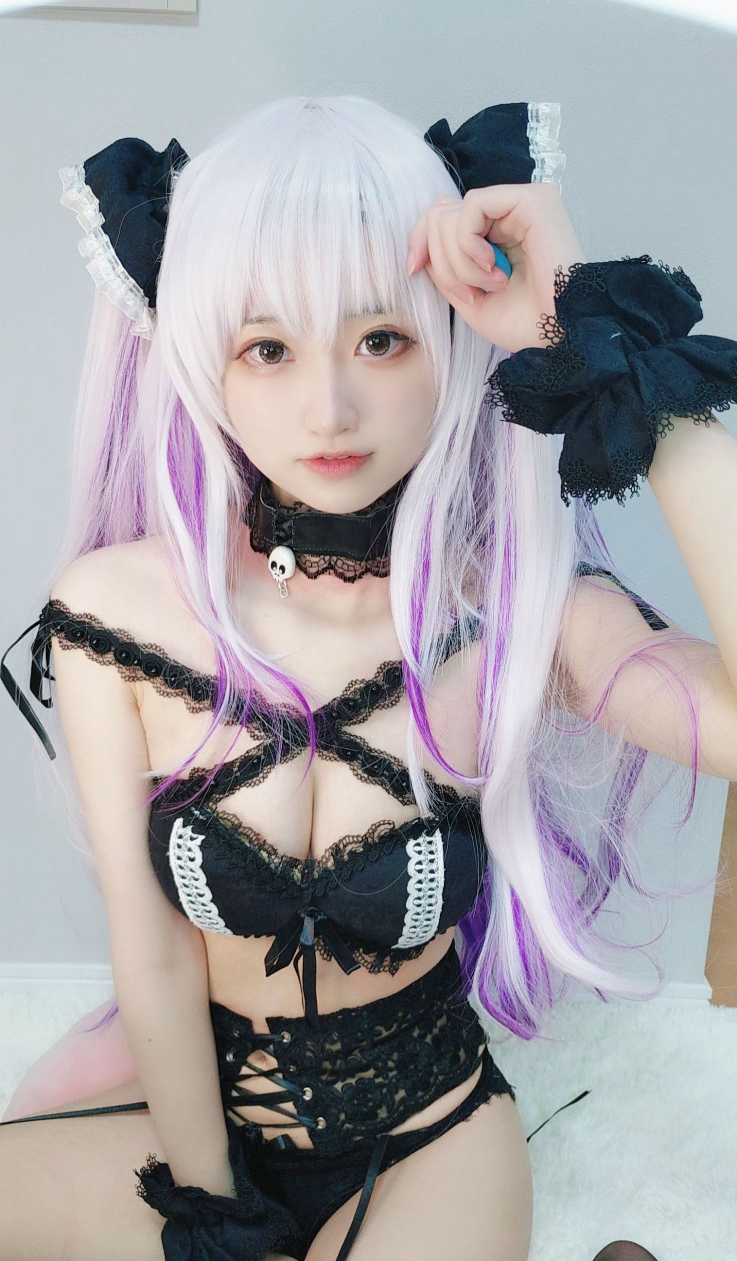 美女动漫博主千阳性感Cosplay写真露西娅 (7)