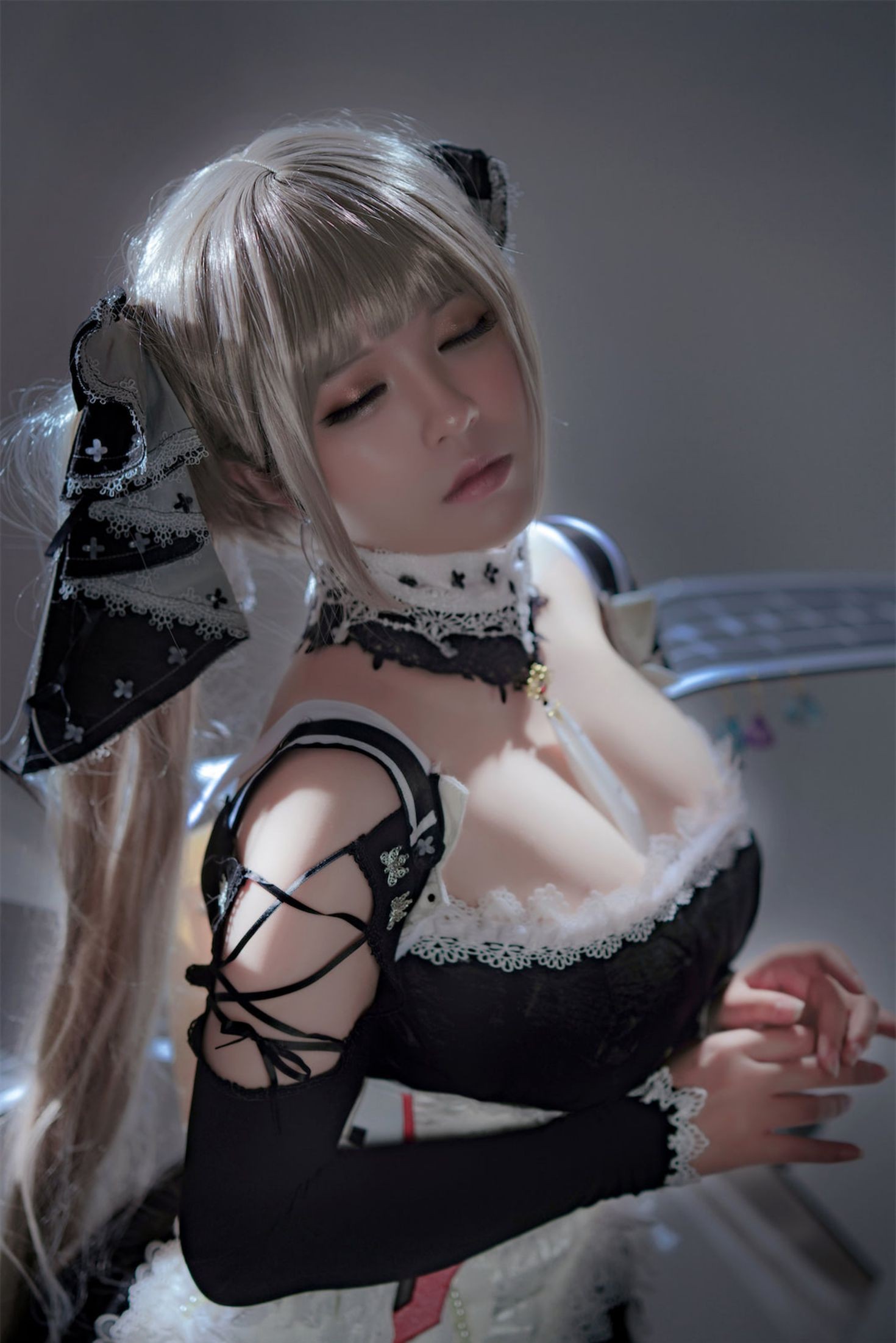 美女动漫博主半半子性感Cosplay写真可畏 (29)