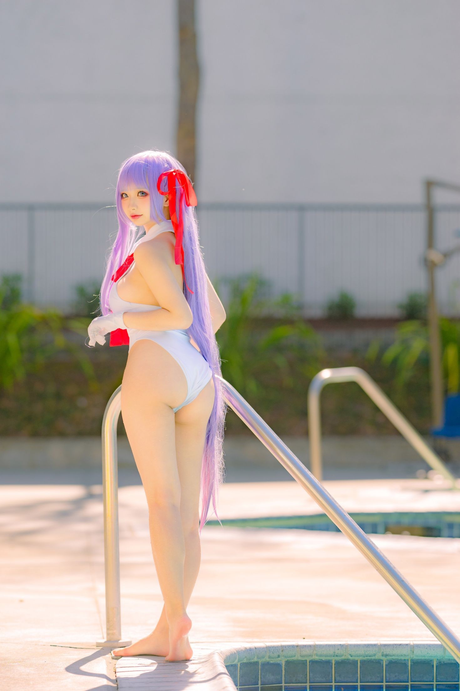 美女动漫博主wendydydydy酱油性感Cosplay写真 FGO 水着 (6)