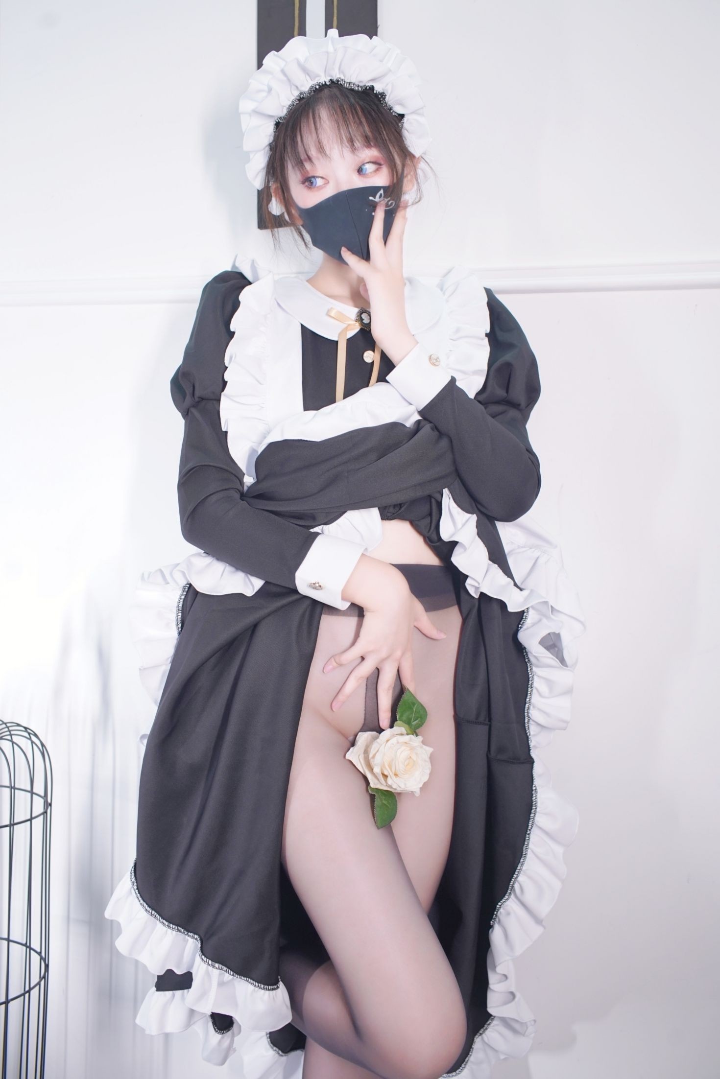 美女动漫博主茶籽ccz性感Cosplay写真欧式女仆 (5)