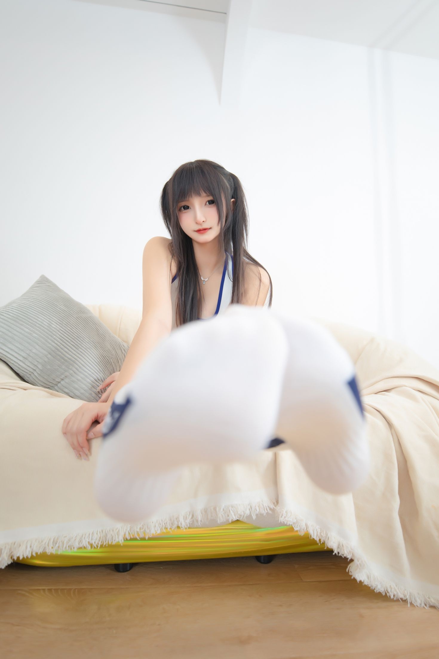 美女动漫博主神楽板真冬性感Cosplay写真骆驼乐园 (49)