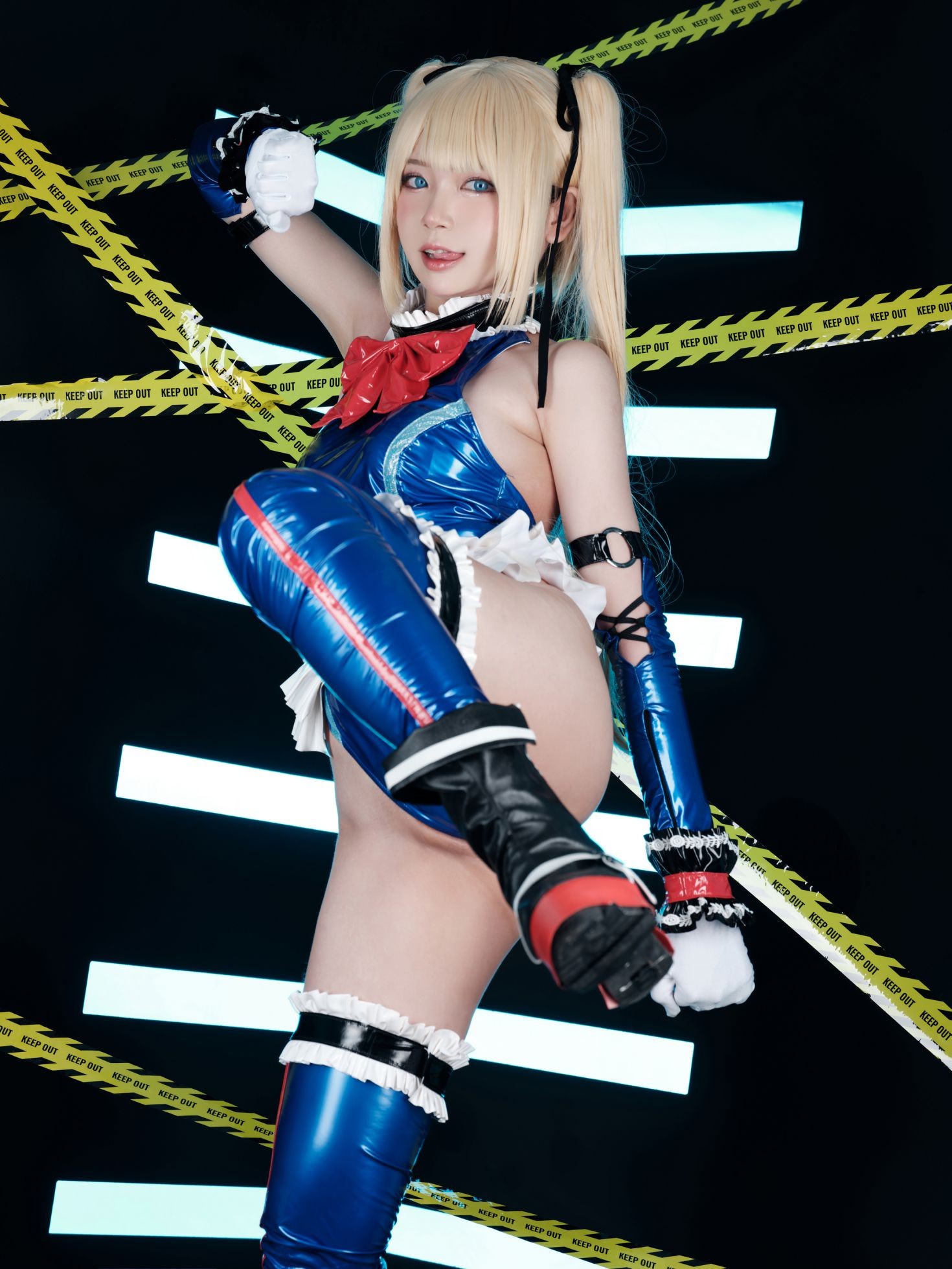 美女动漫博主 ZinieQ 性感Cosplay写真Marie Rose (7)