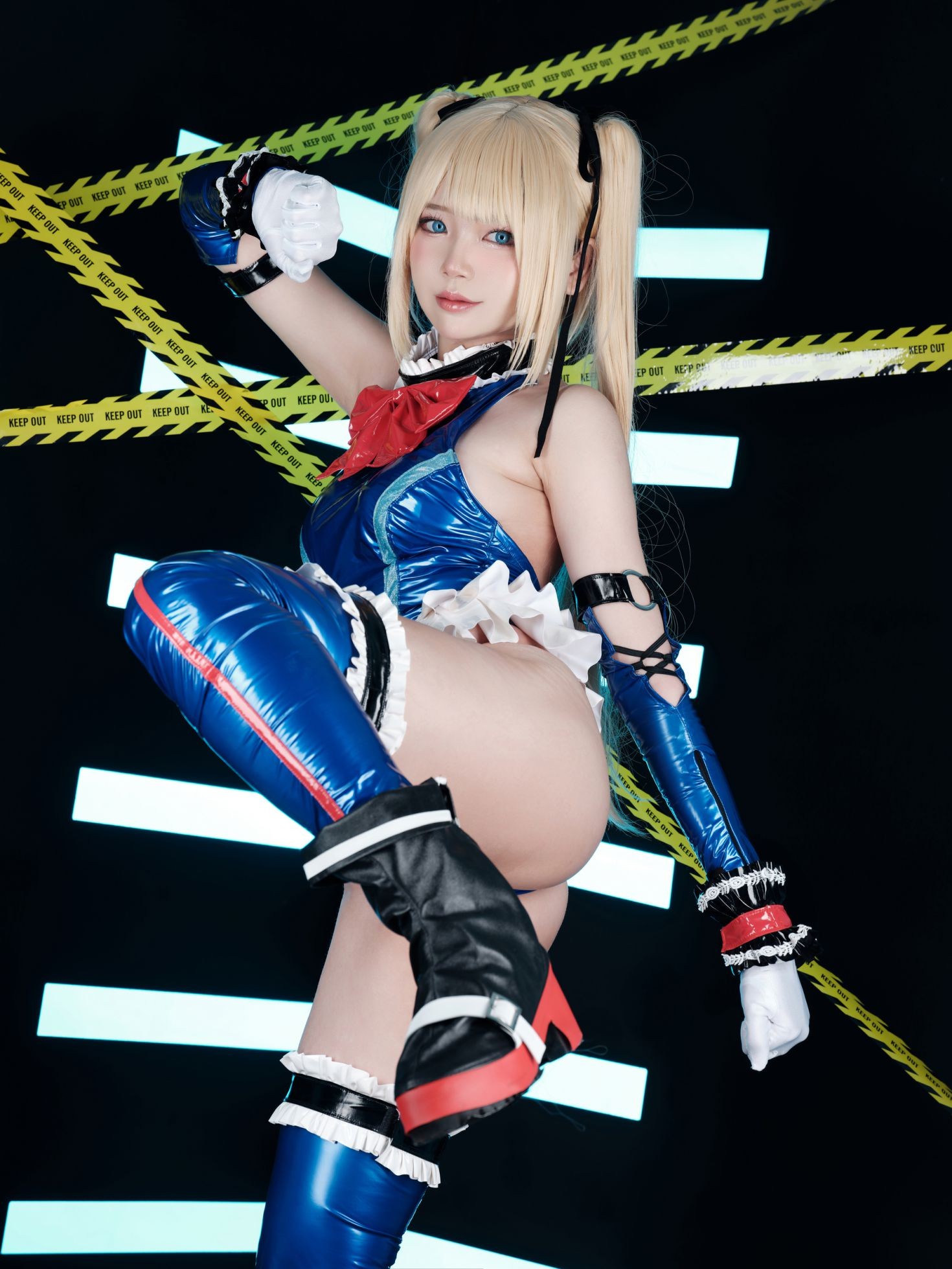 美女动漫博主 ZinieQ 性感Cosplay写真Marie Rose (2)