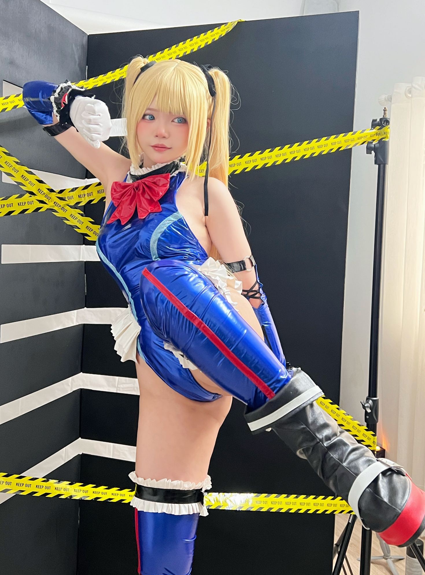 美女动漫博主 ZinieQ 性感Cosplay写真Marie Rose (34)