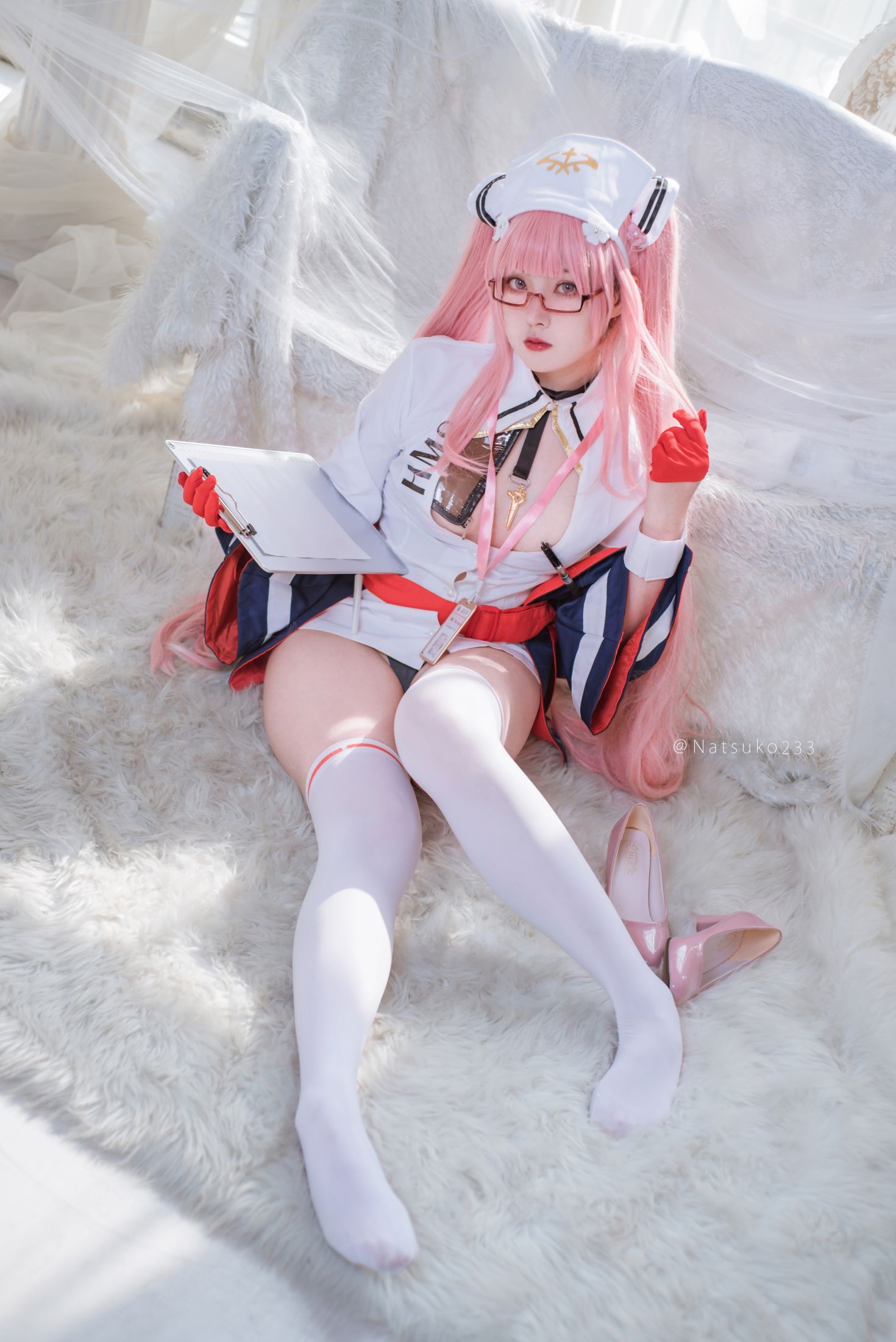 美女动漫博主Natsuko夏夏子性感Cosplay写真英仙座 (8)