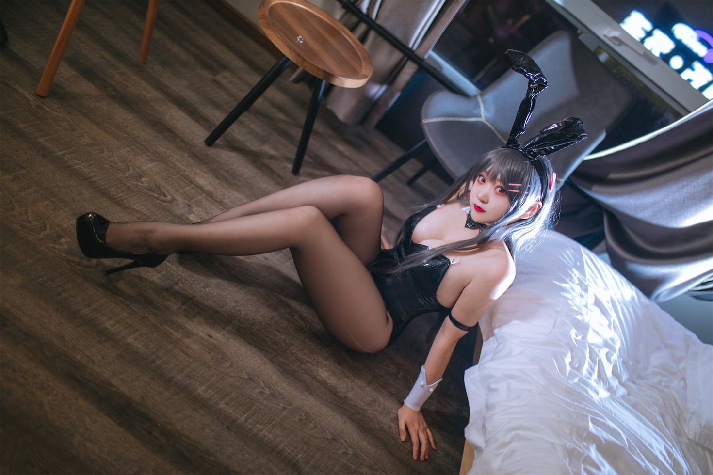 美女动漫博主恩田直幸性感Cosplay写真麻衣学姐 (37)