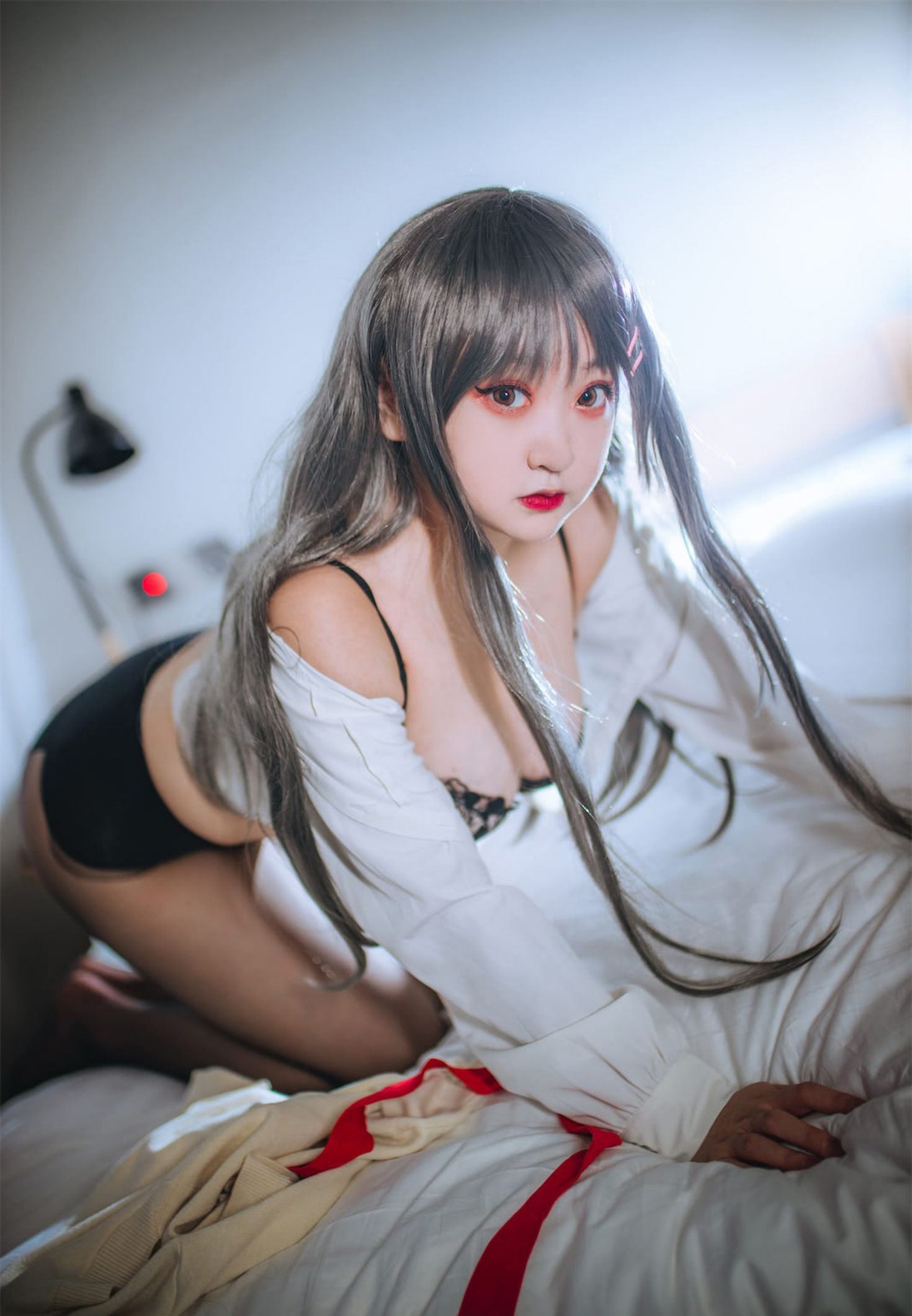 美女动漫博主恩田直幸性感Cosplay写真麻衣学姐 (23)