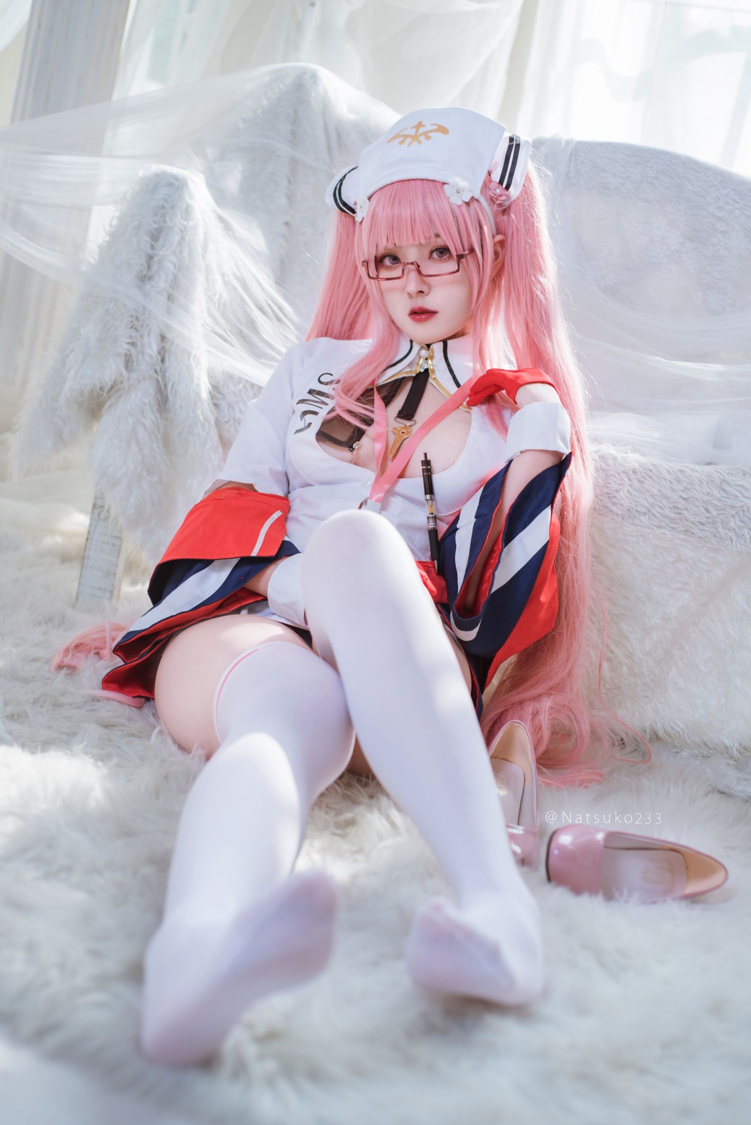 美女动漫博主Natsuko夏夏子性感Cosplay写真英仙座 (9)