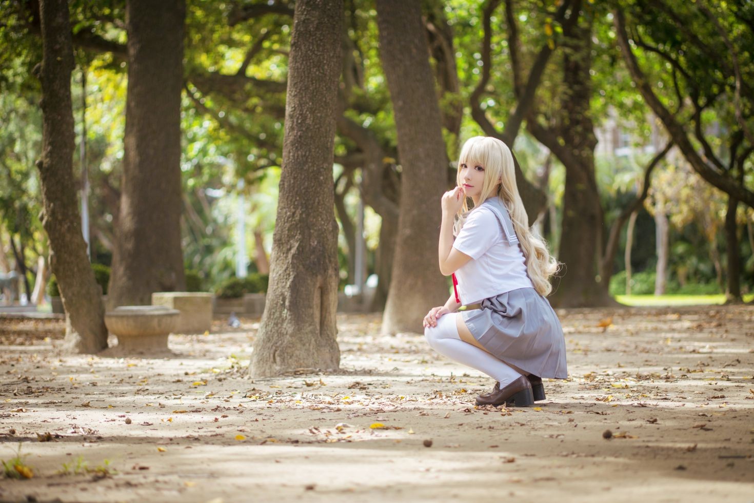 美女动漫博主千寻性感Cosplay写真天使与恶魔 (21)