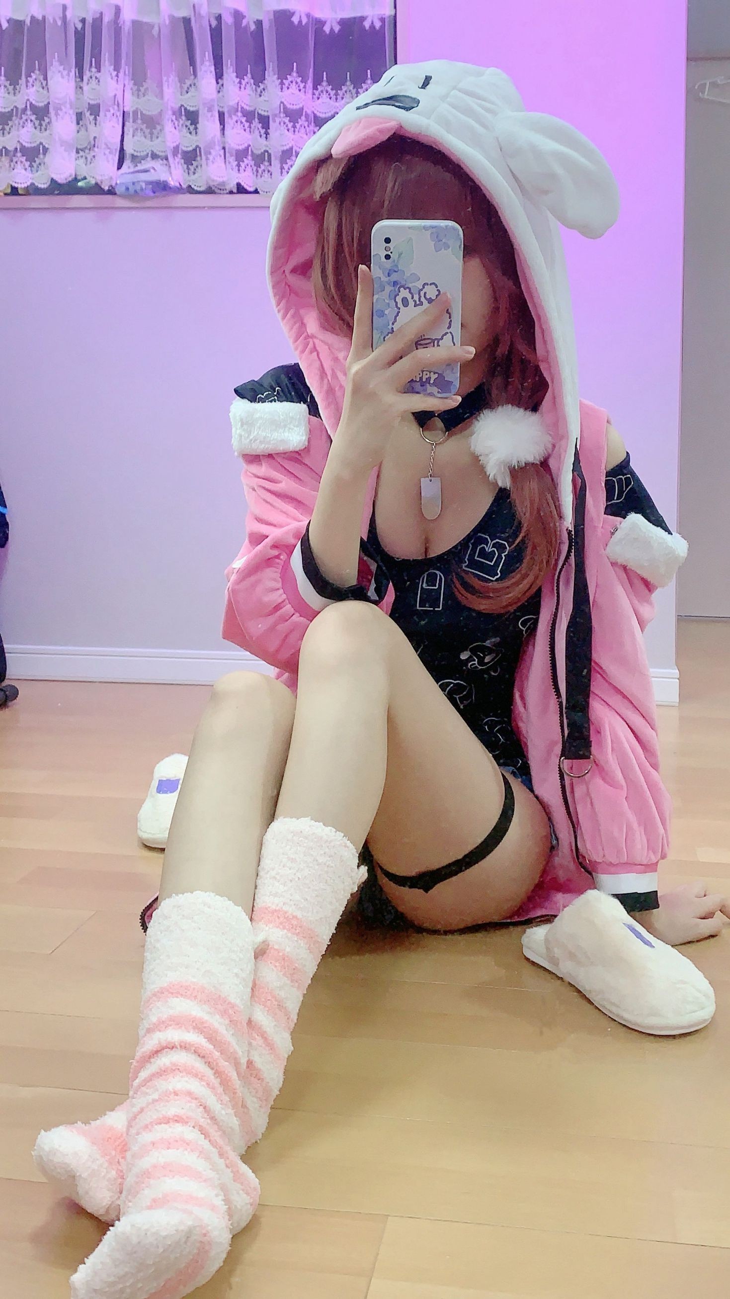 美女动漫博主千阳性感Cosplay写真戌神ころね (5)