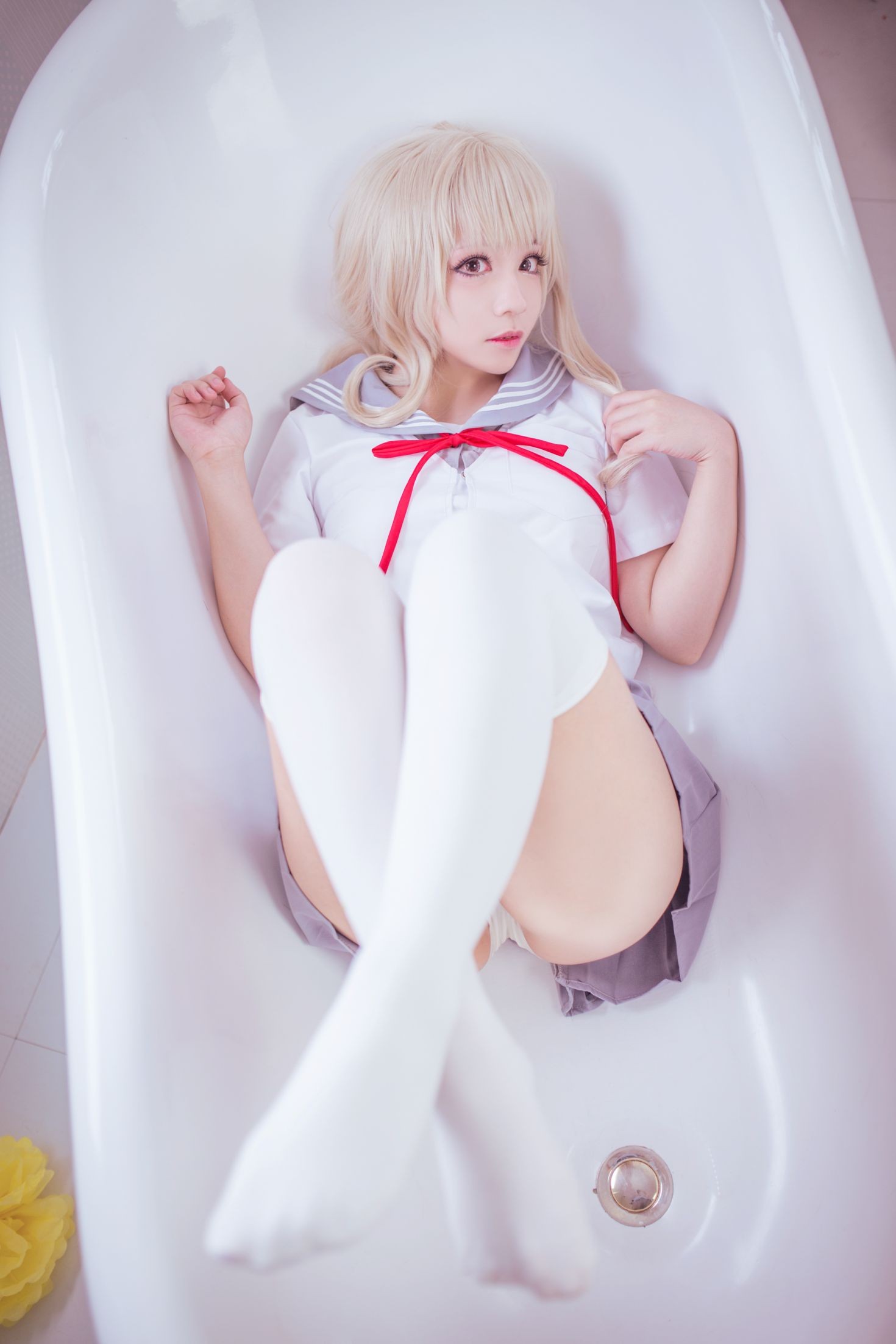 美女动漫博主千寻性感Cosplay写真天使与恶魔 (28)